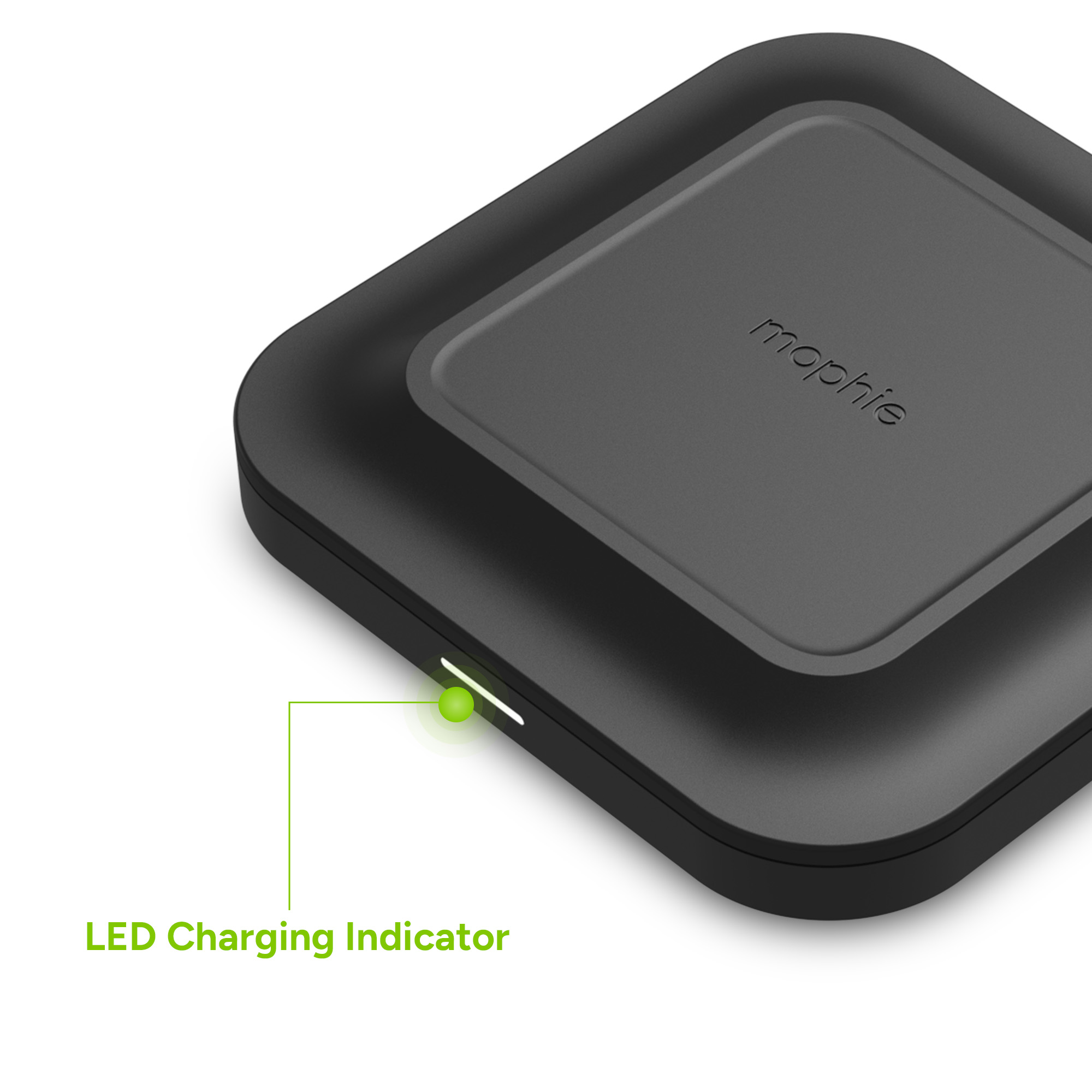 LED Charging Indicator  ||
LED indicator light lets you know your device is wirelessly charging.