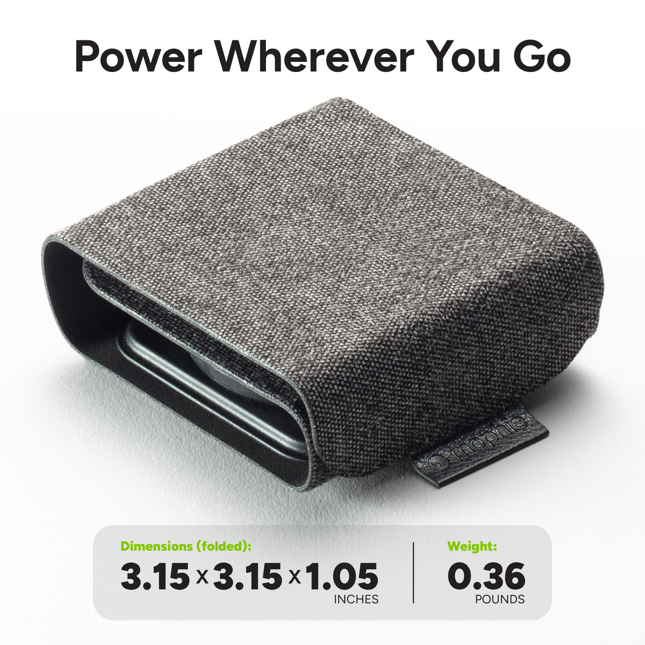3-in-1 Portable Travel Charger with MagSafe - Portable