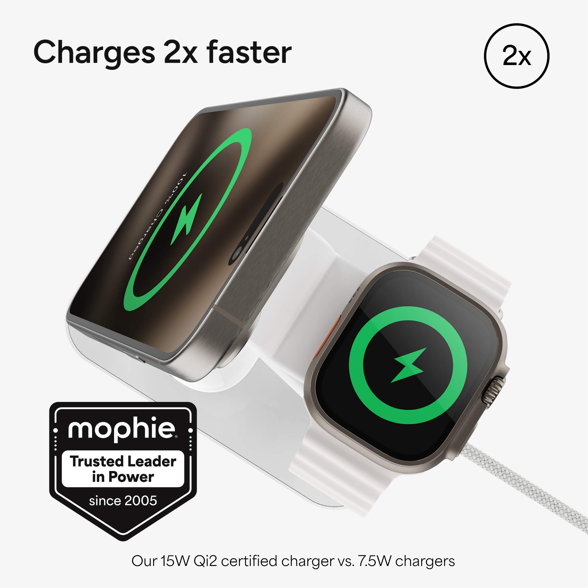 【7%クーポン ¥7,440】mophie 3-in-1 Wireless Amazon.com: mophie Wireless 3 in 1 Travel Magnetic Wireless