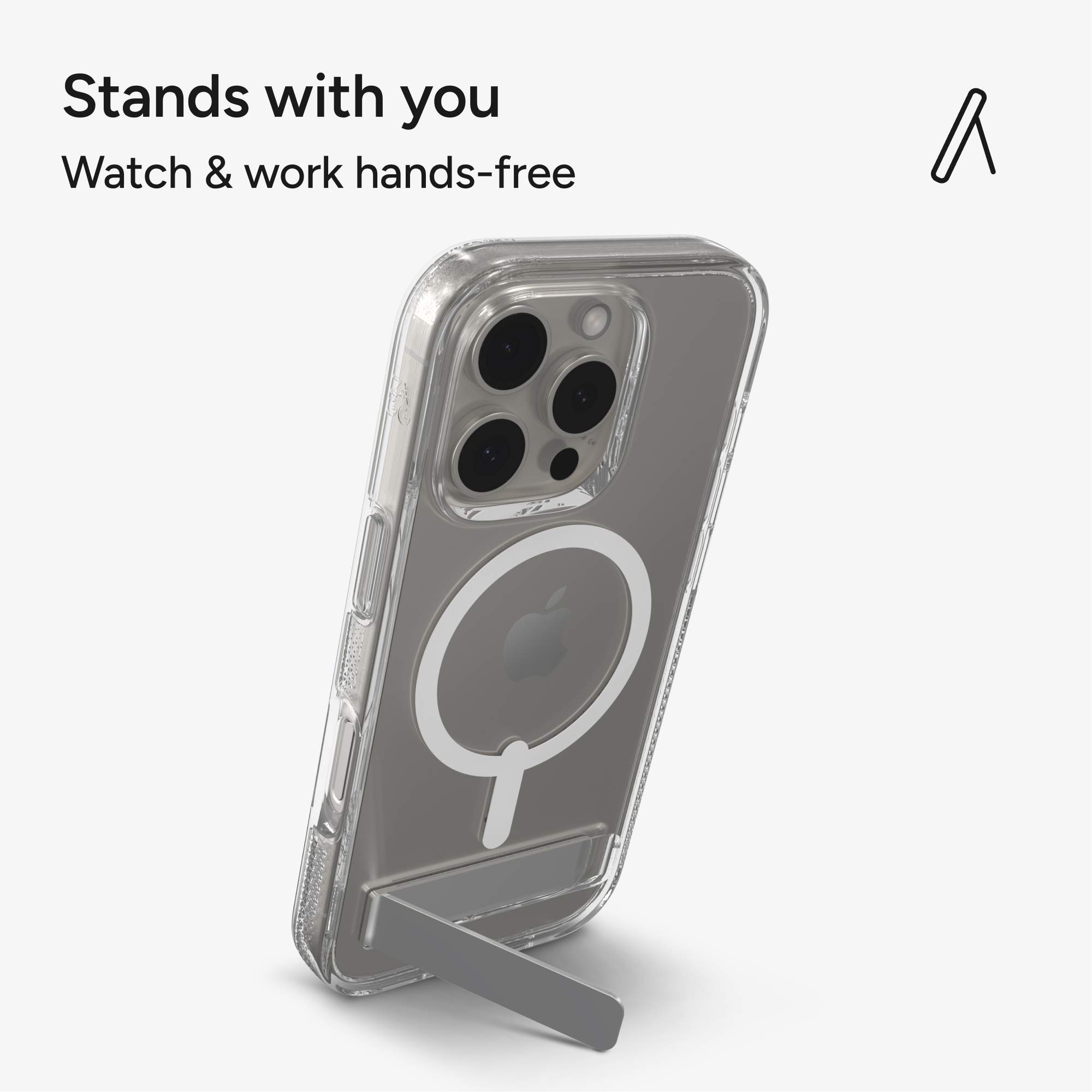 Crystal Palace Snap for MagSafe with Stand Apple iPhone 16 Pro