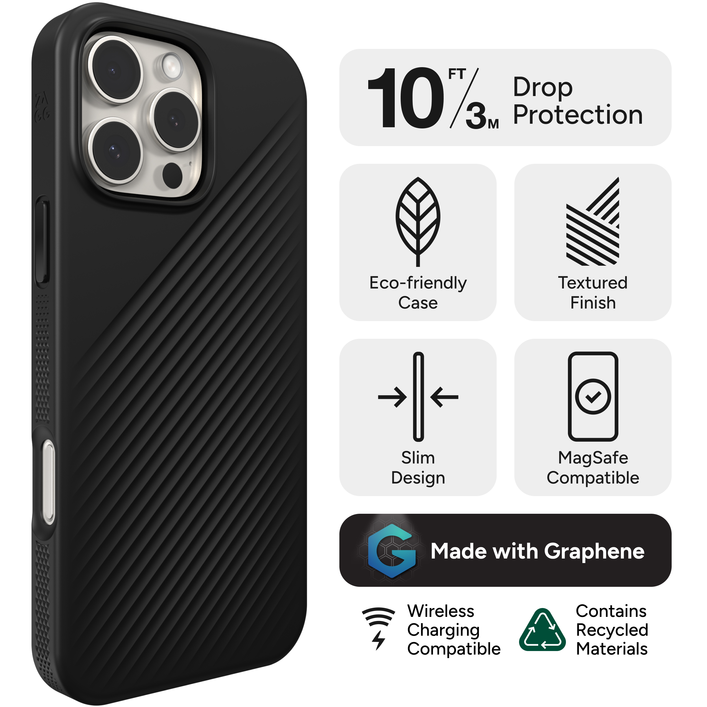 phone charger phone case Black MagSafe Ultra Battery Case