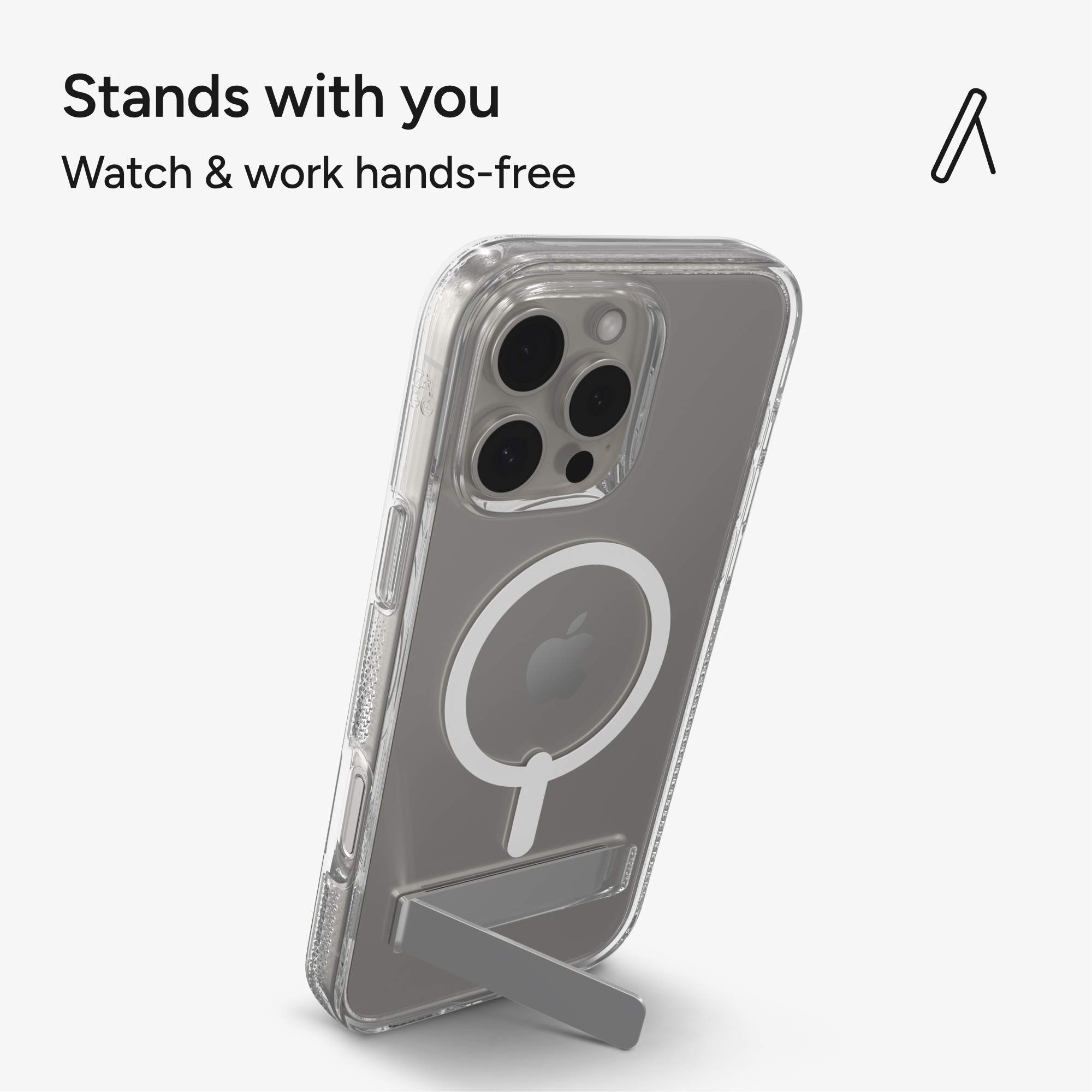 Crystal Palace Snap for MagSafe Stand Cell Phone Case Apple iPhone 16 Pro Max