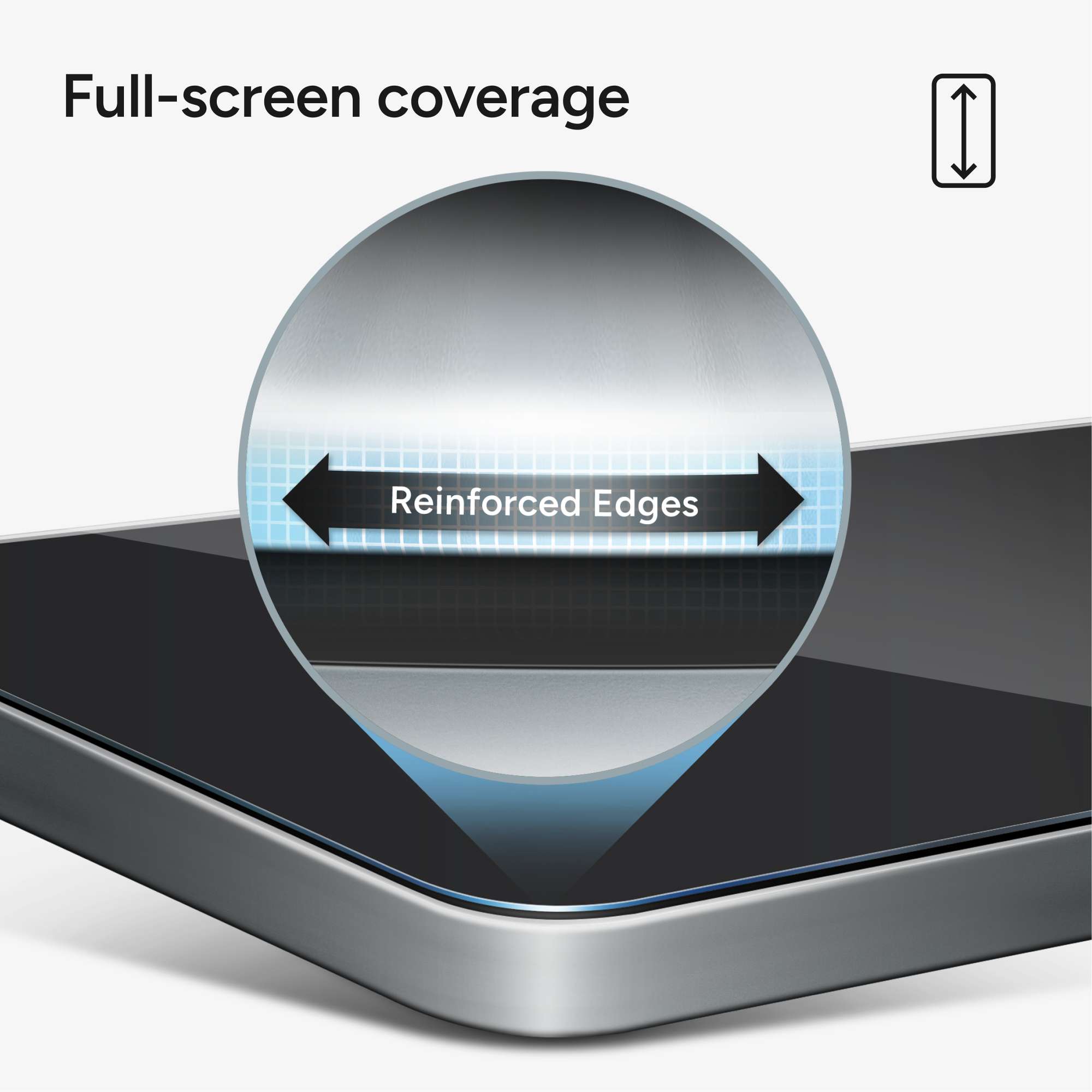 Glass Elite Apple iPhone 16 Pro Max 2-Way Privacy Screen Protector