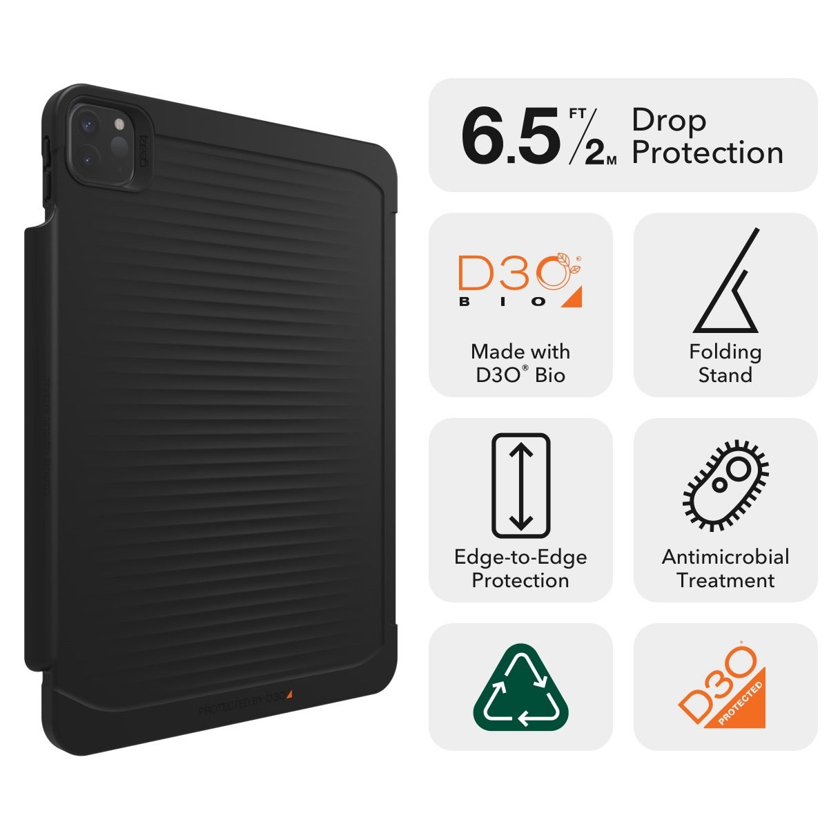 ZAGG Havana Tablet Case Folio for Apple iPad Pro - Thumbnail 2
