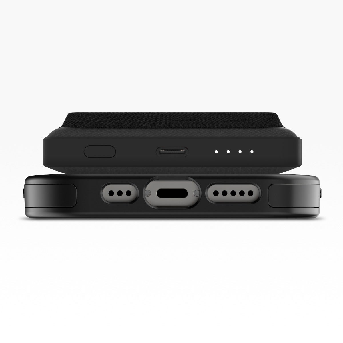 Mophie Snap+ Juice Pack Mini 5000mAh Portable Charger - Magnetic Wireless Power Bank For IPhone & Android - Black