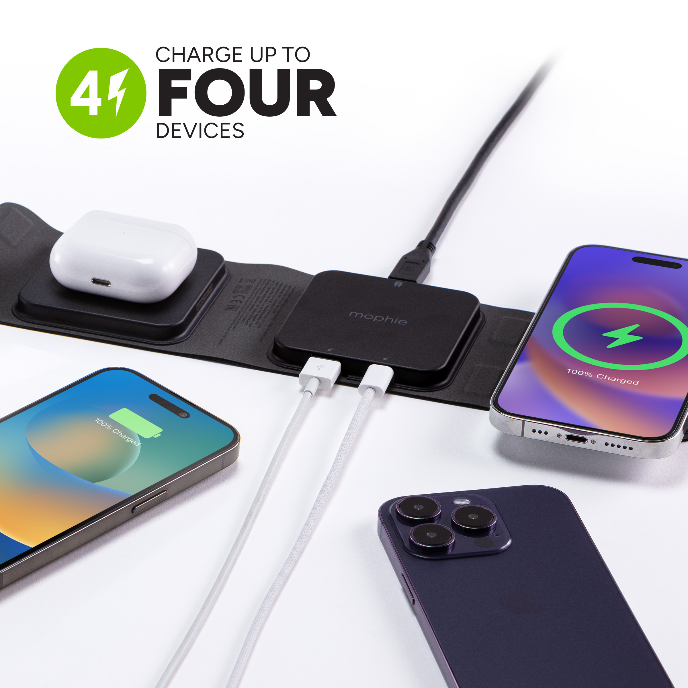 Snap+ Multi-Device Travel Charger - Portable wireless