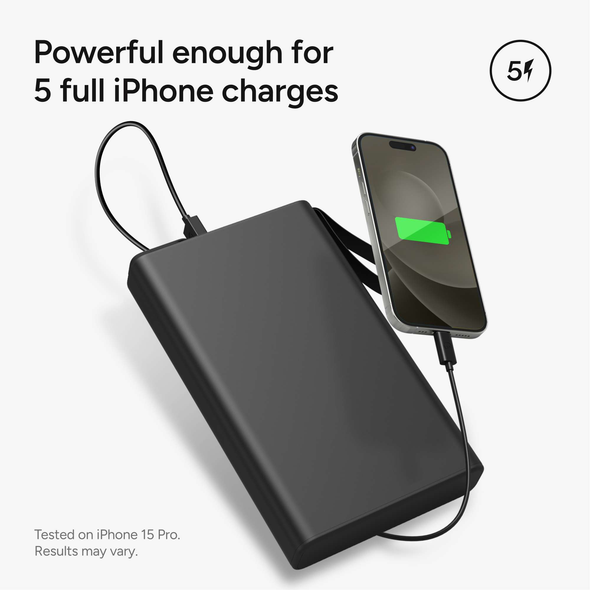 Powerstation Pro 27K Power Bank with AC Port - Portable power