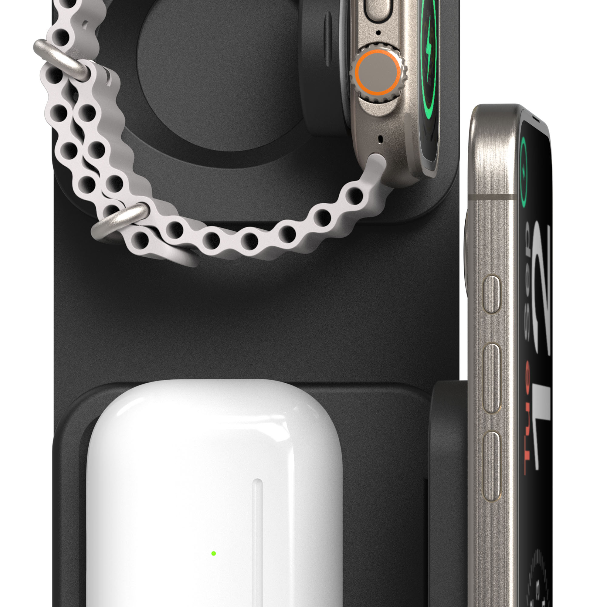 3-in-1 Portable Travel Charger with MagSafe Global Edition