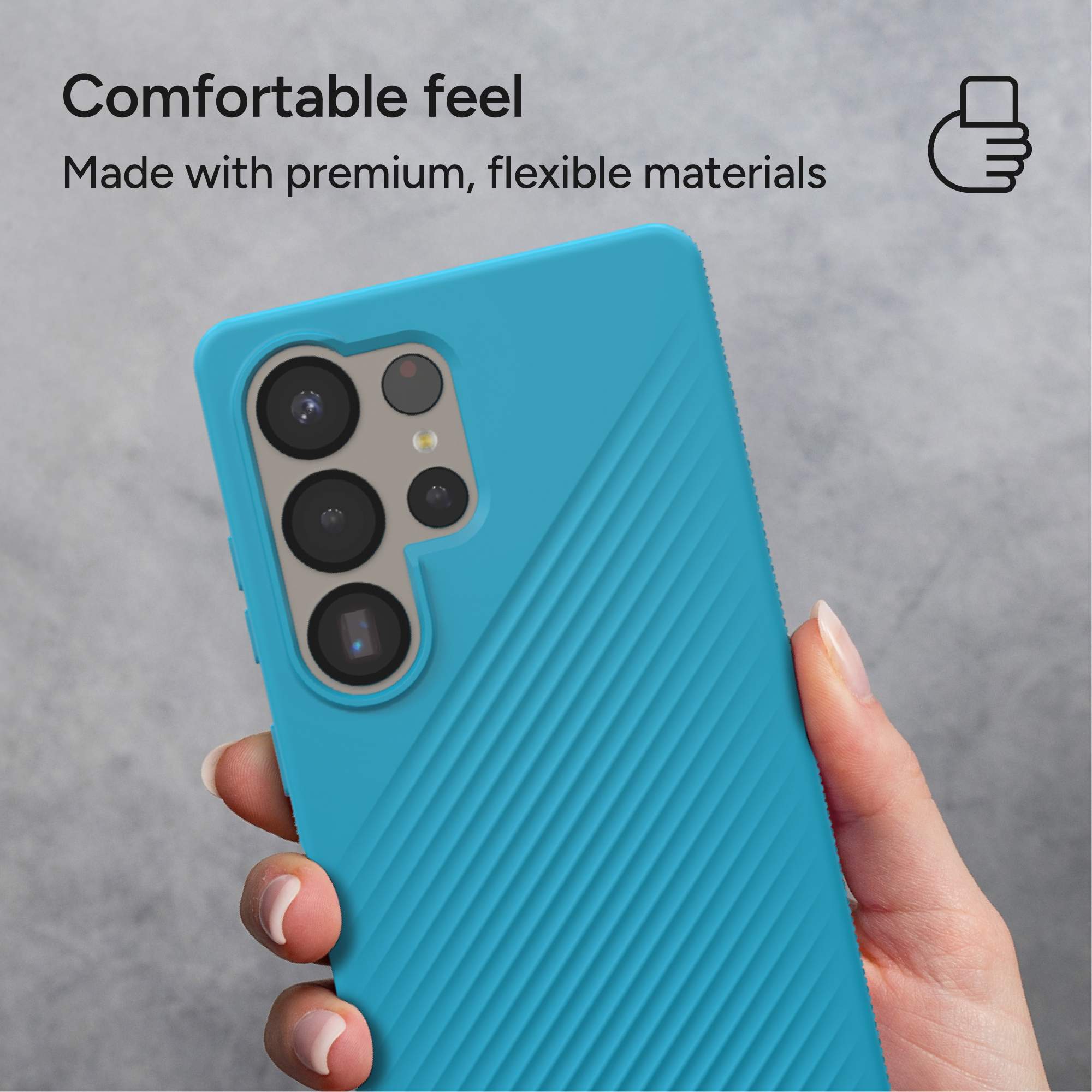 ZAGG - Luxe Case for Samsung Galaxy S25 Ultra - Clear