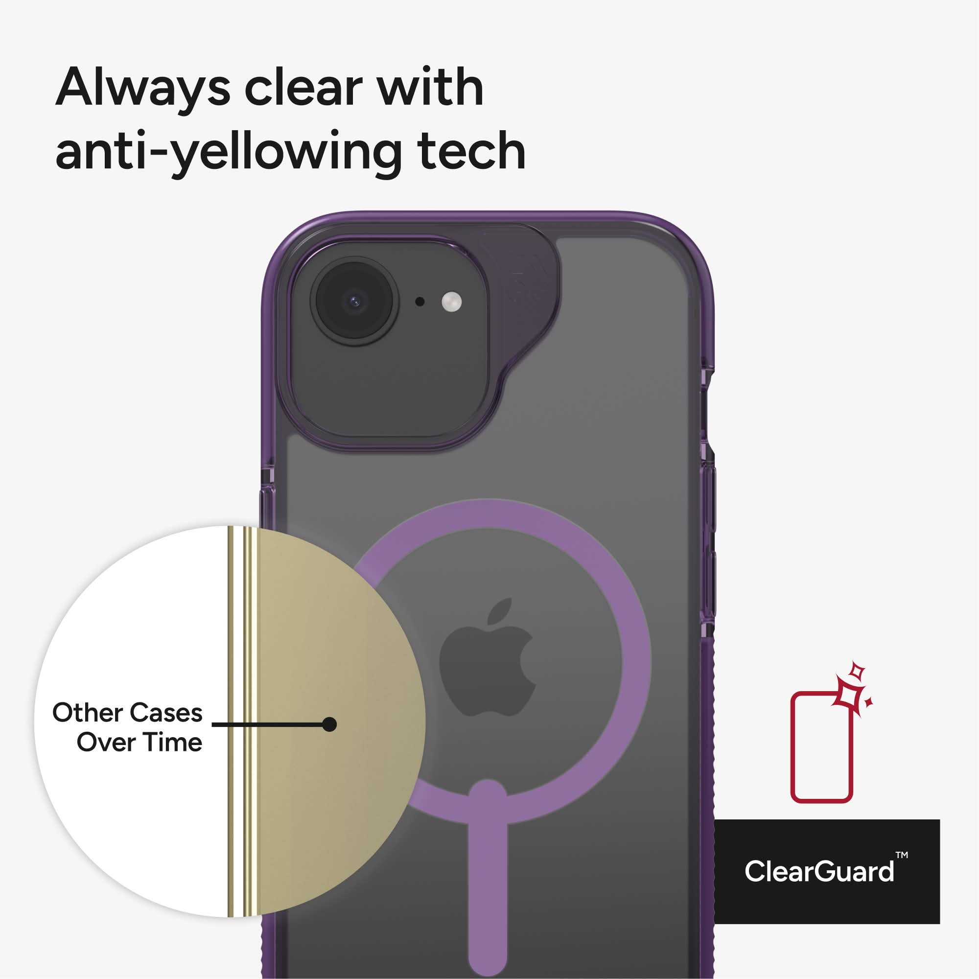 Santa Cruz Snap for MagSafe Apple iPhone 17e, 16e, 15, 14, 13 Cell