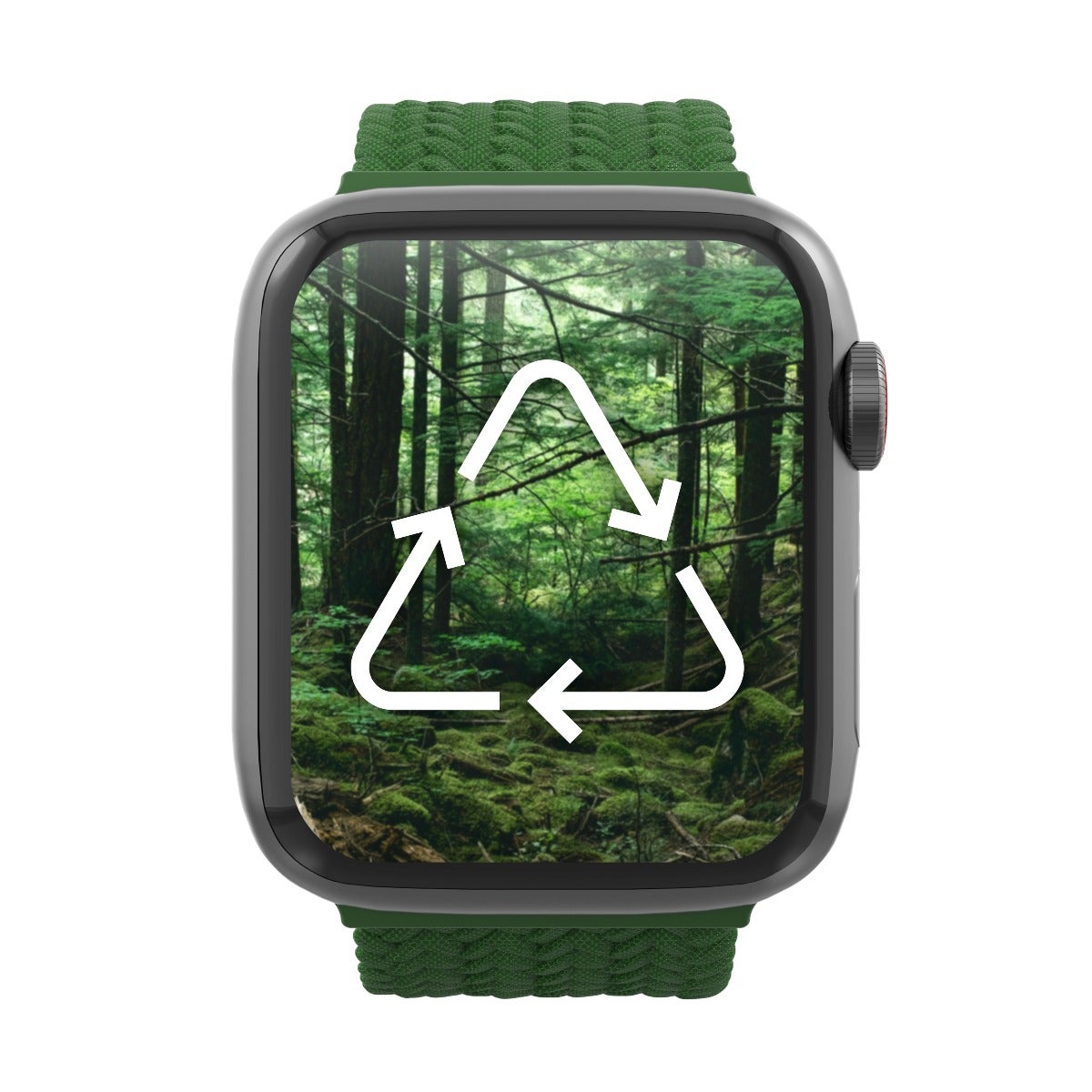 Nylon Contains Recycled Materials||The nylon band is constructed with some post-consumer recycled nylon.