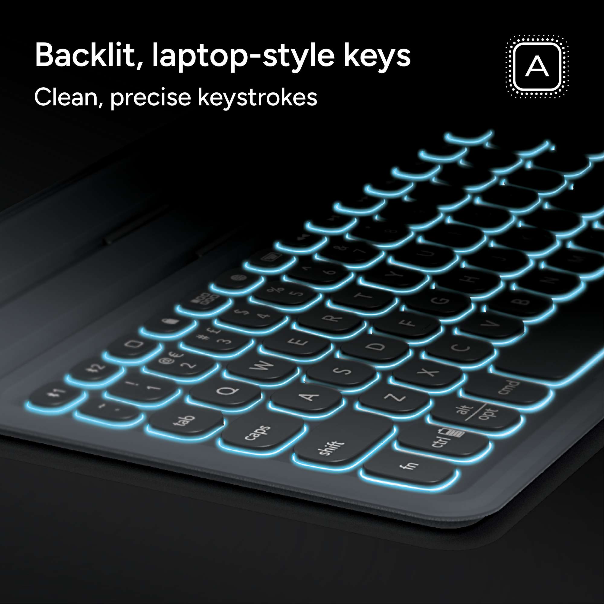 Pro Keys - Bluetooth Keyboard and Case for the iPad Air 11