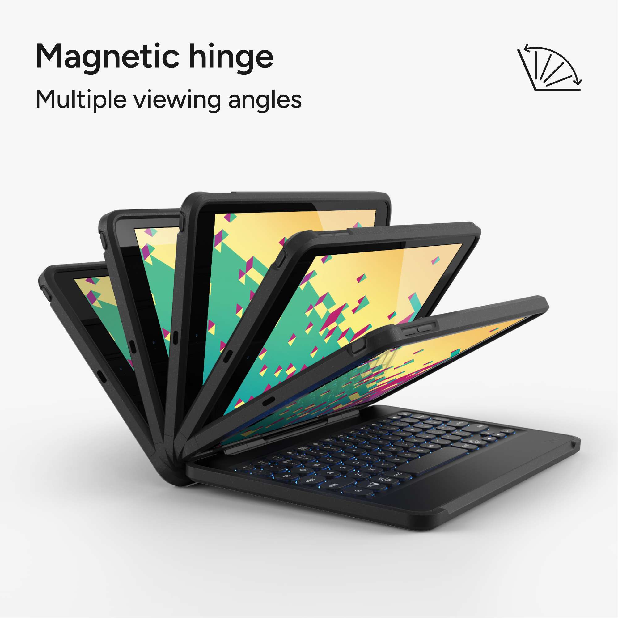 Rugged Book for the Apple iPad iPad/Air 2/Air