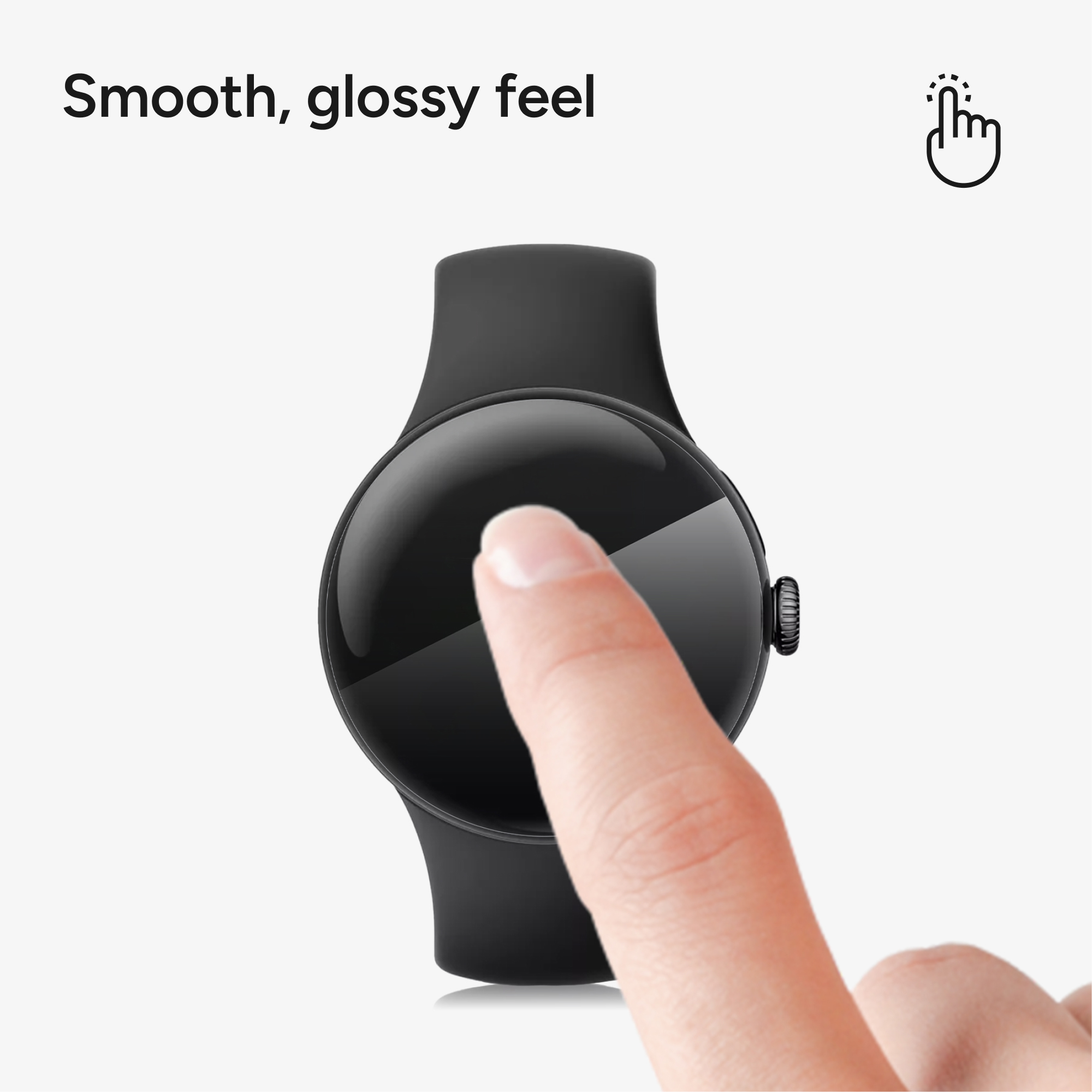 dipos I Protezione Vista Compatibile con Popglory Smartwatch Pellicola