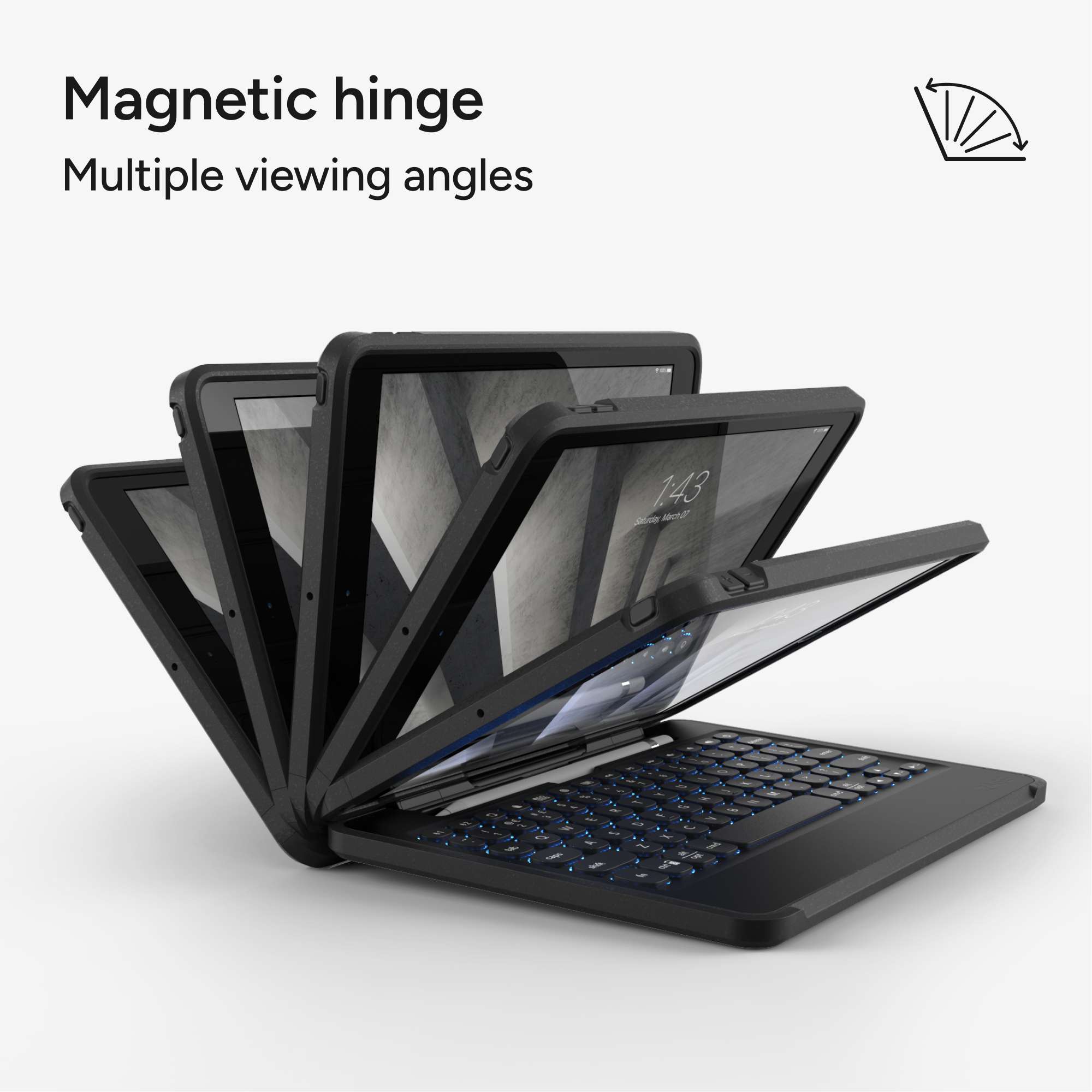 Rugged Book for the Apple 10.2-inch & 10.5-inch iPad