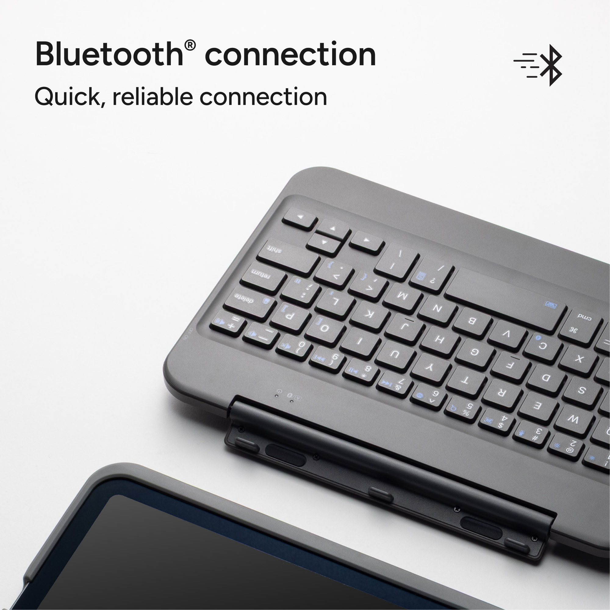 Slim Book mini Apple iPad mini Gen 6, A17 Pro Tablet Keyboard Case