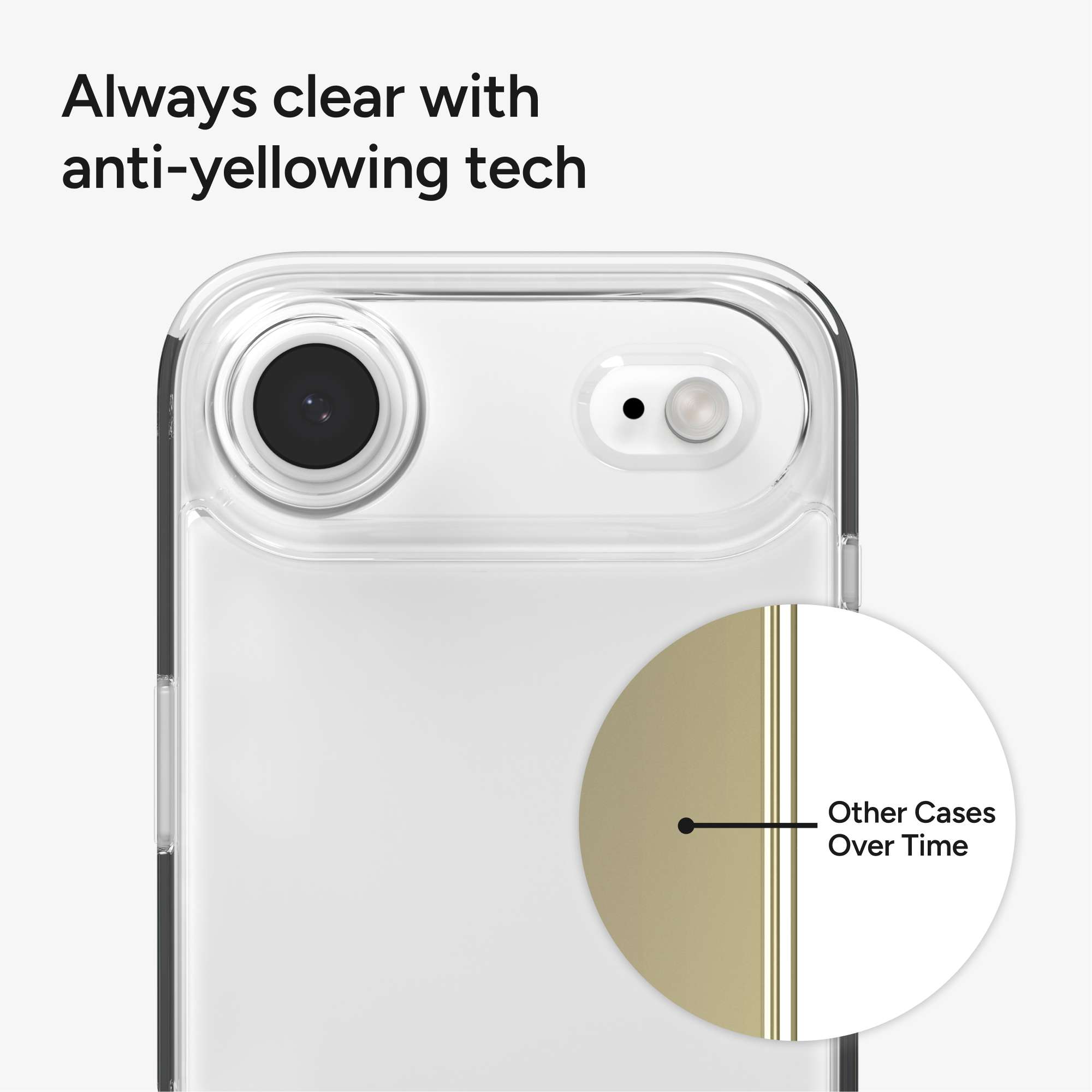ZAGG - Crystal Palace Lite Case for Apple iPhone Air - Clear
