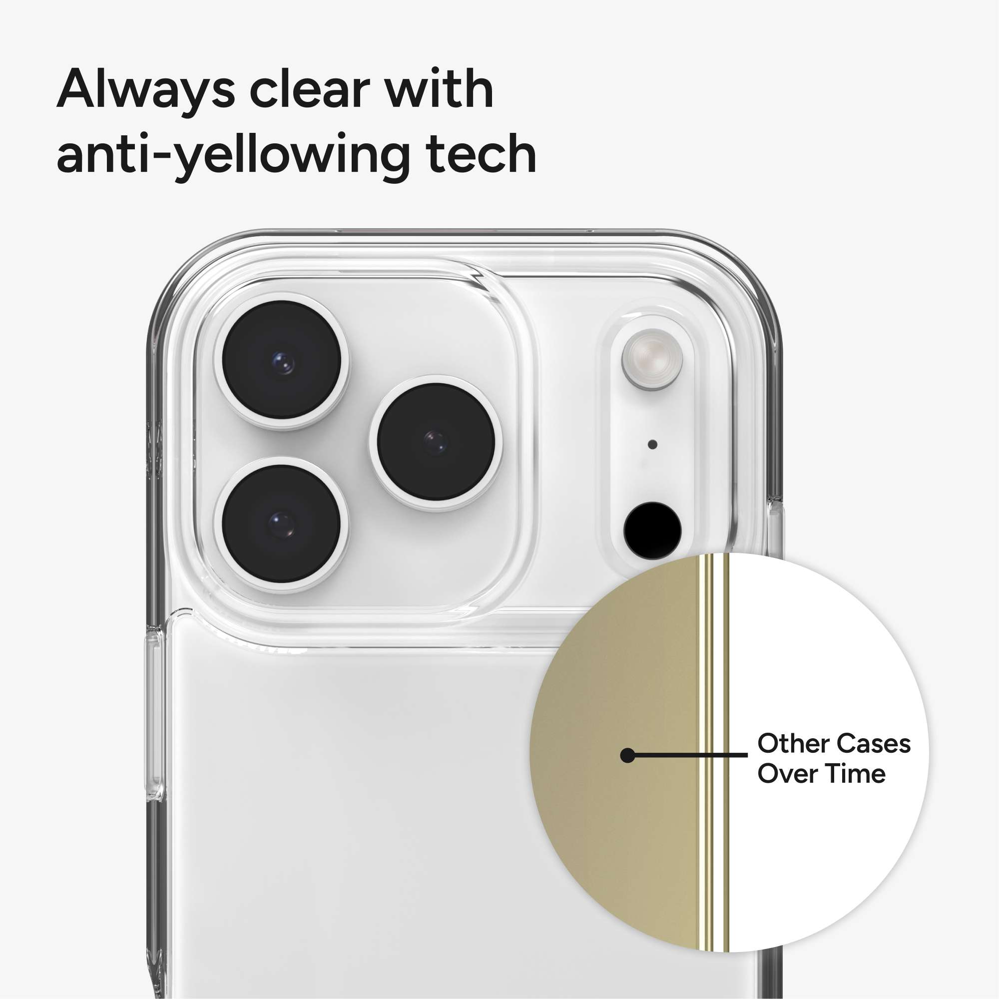 ZAGG - Crystal Palace Lite Case for Apple iPhone 17 Pro - Clear ZAGG - Crystal Palace Lite Case for Apple iPhone 17 Pro - Clear