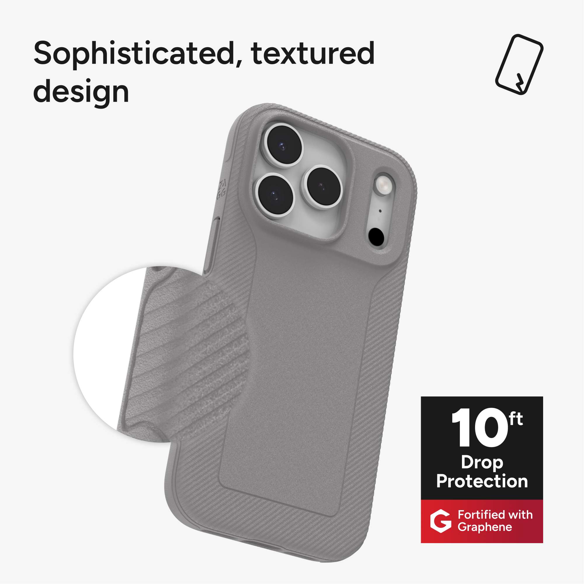 Luxe Snap for MagSafe iPhone 17 Pro Recycled Phone Case Luxe Snap for MagSafe iPhone 17 Pro Recycled Phone Case