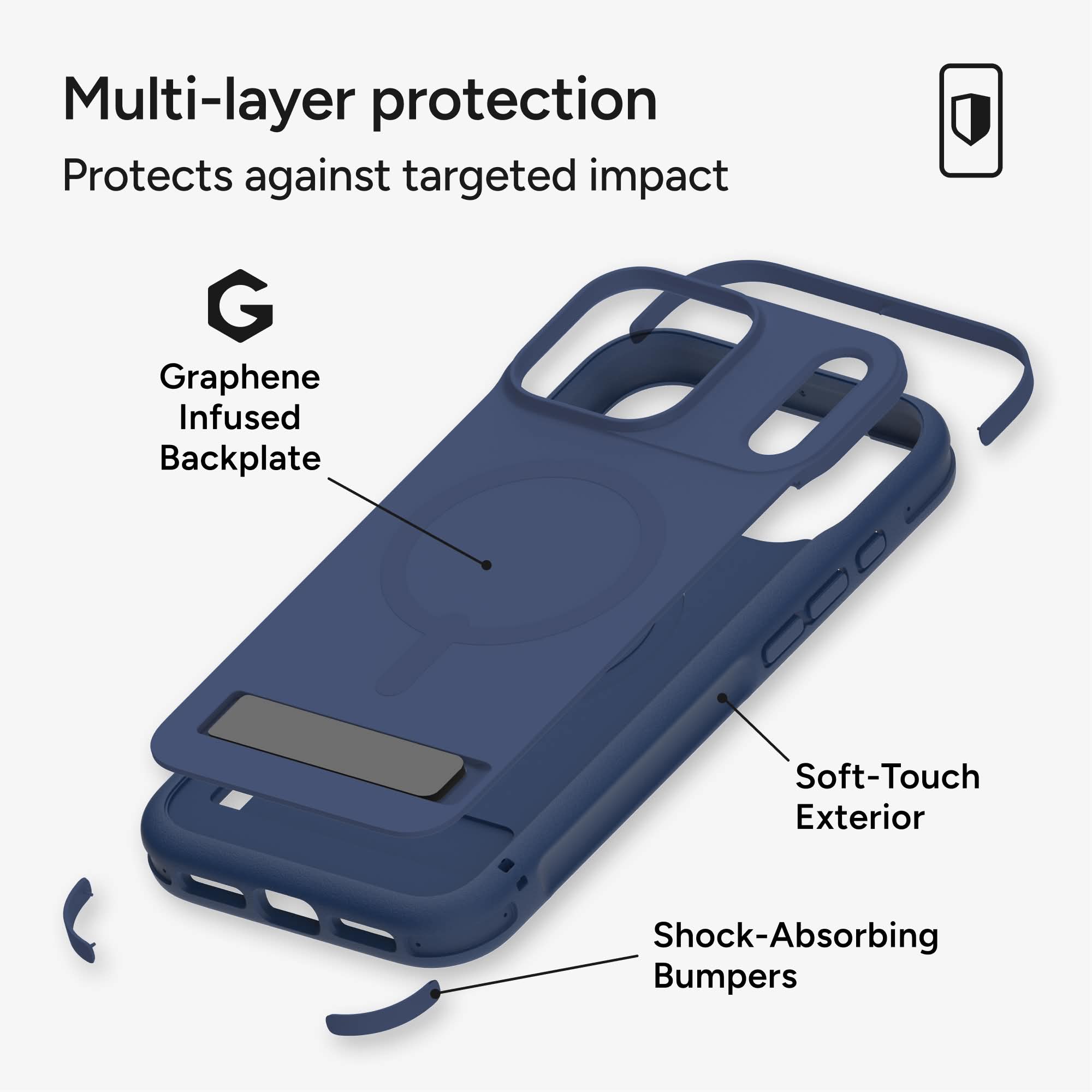 Sedona Snap for MagSafe iPhone 17 Pro Max Phone Case with Stand