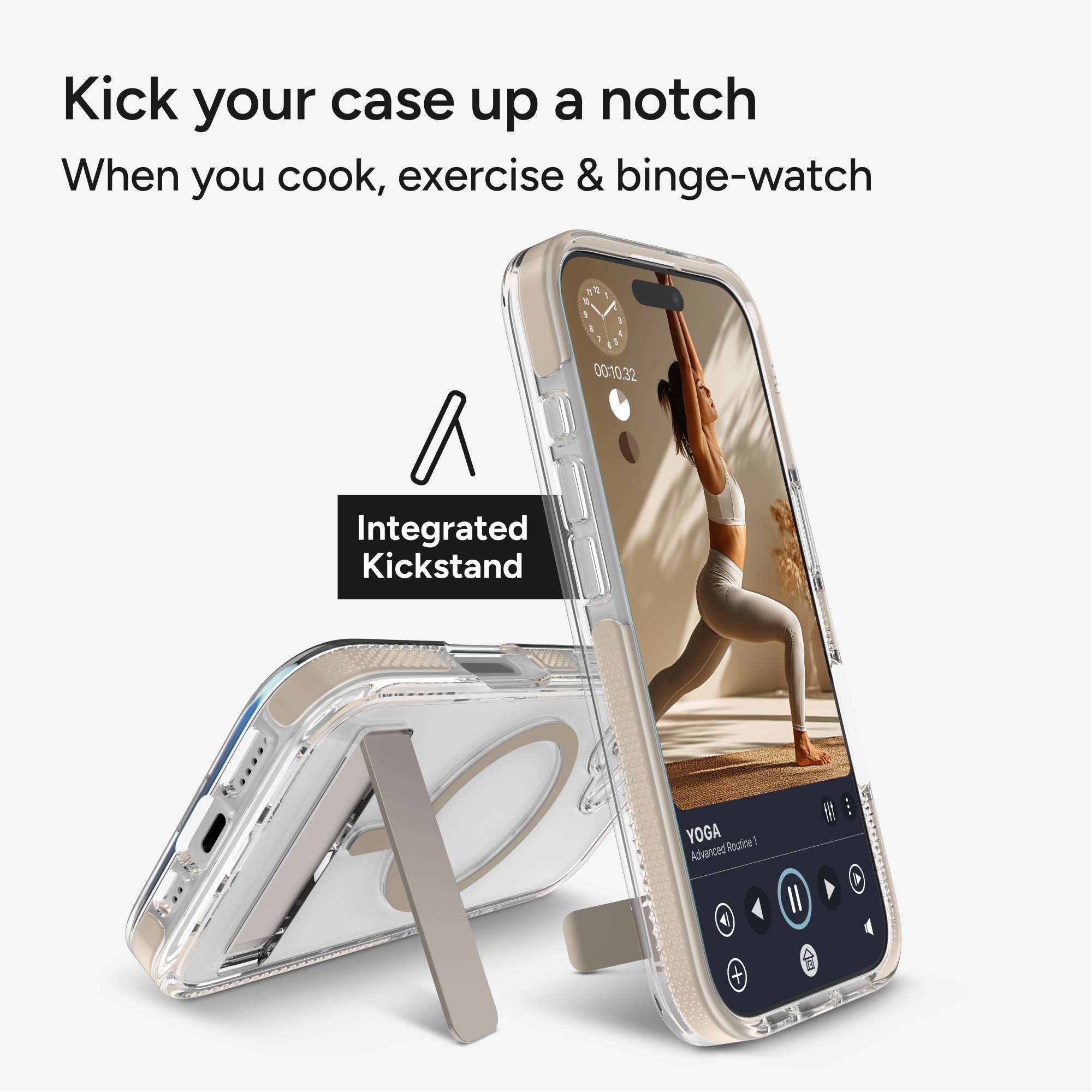 Santa Cruz Snap for MagSafe iPhone 17 Phone Case with Stand