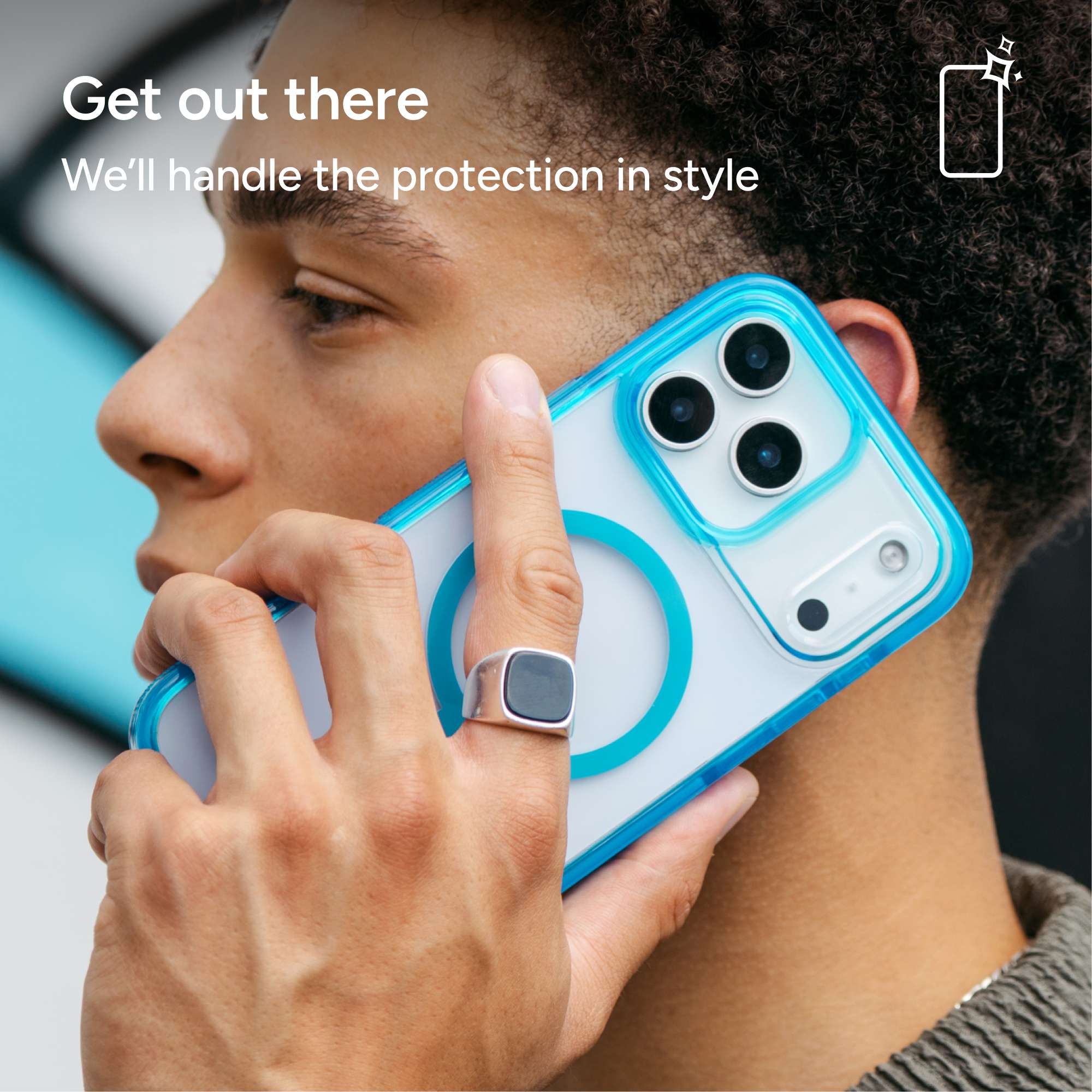 Santa Cruz Snap for MagSafe iPhone 17 Phone Case with Stand