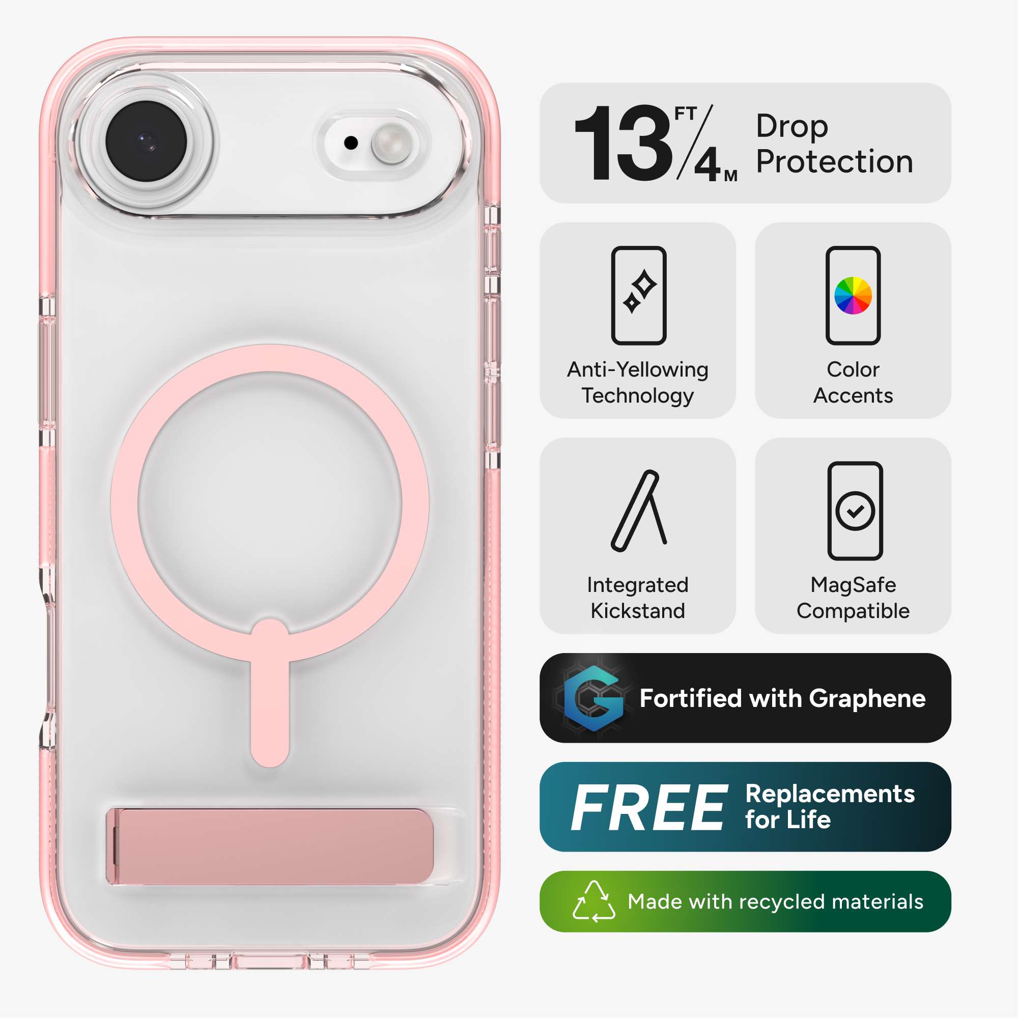 Santa Cruz Snap for MagSafe iPhone Air Phone Case with Stand