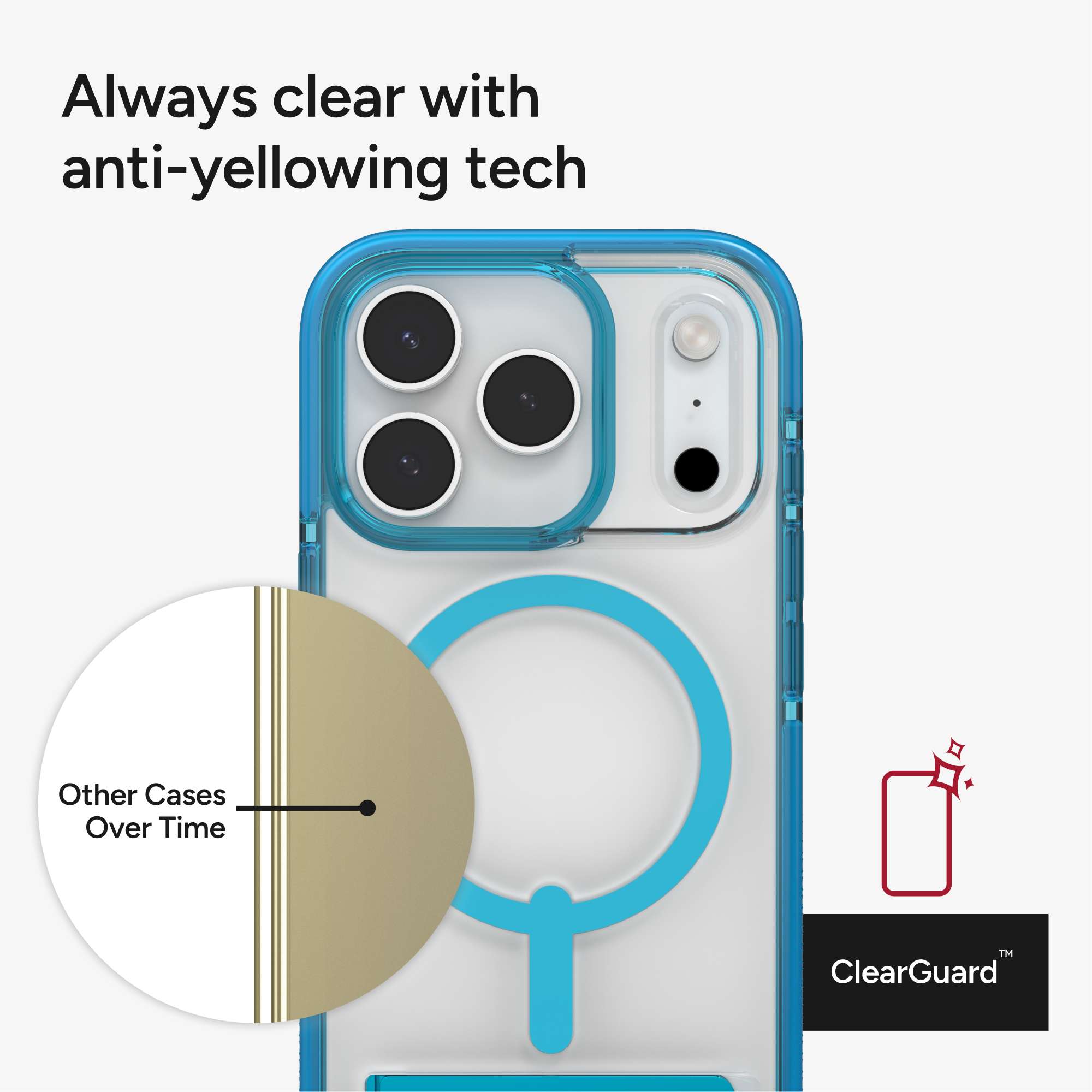 Santa Cruz Snap for MagSafe iPhone 17 Pro Phone Case with Stand