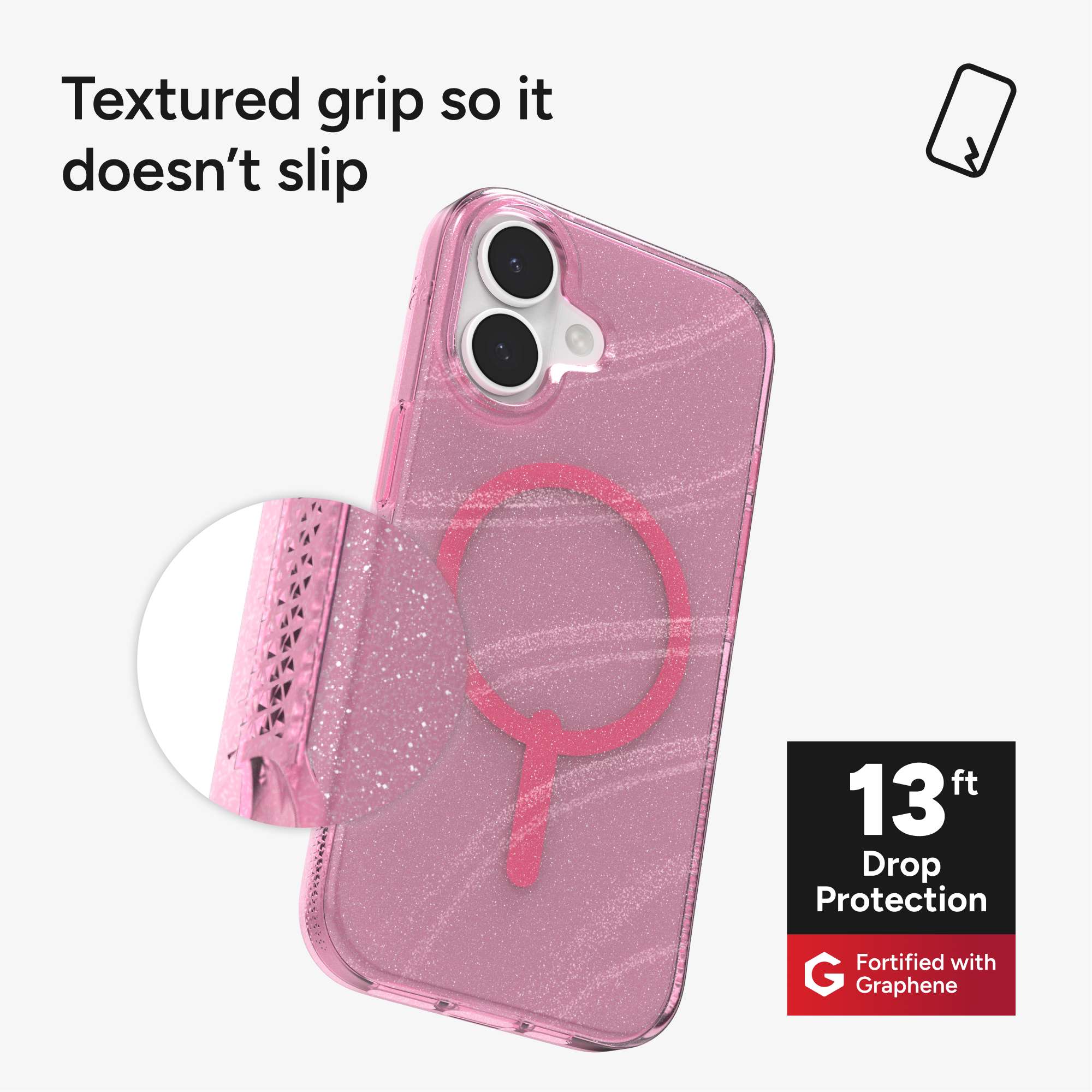 Milan Snap for MagSafe Glitter Phone Case Apple iPhone 17