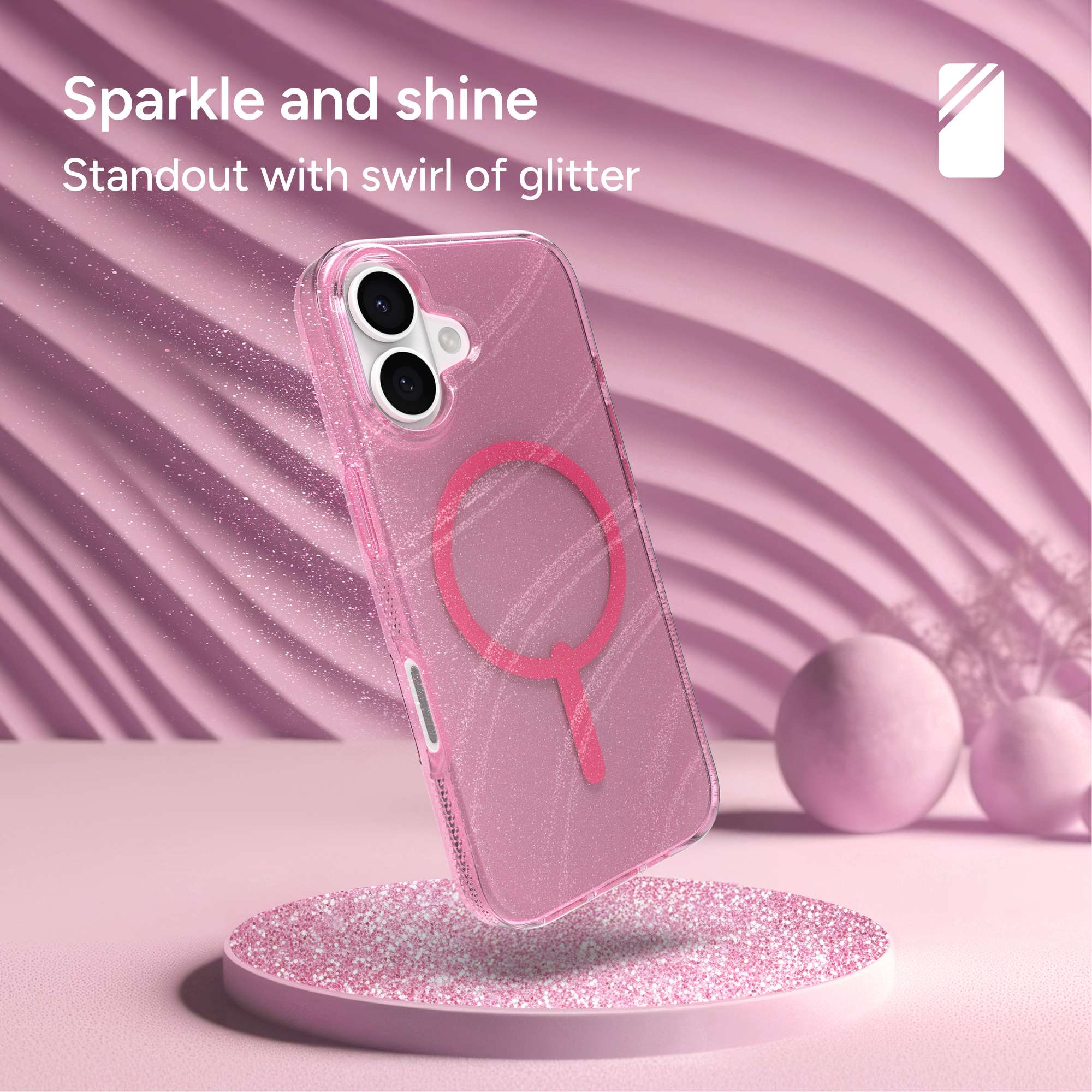 ZAGG Graphene Milan Snap Case iPhone 17 Glimmering Wave / 17