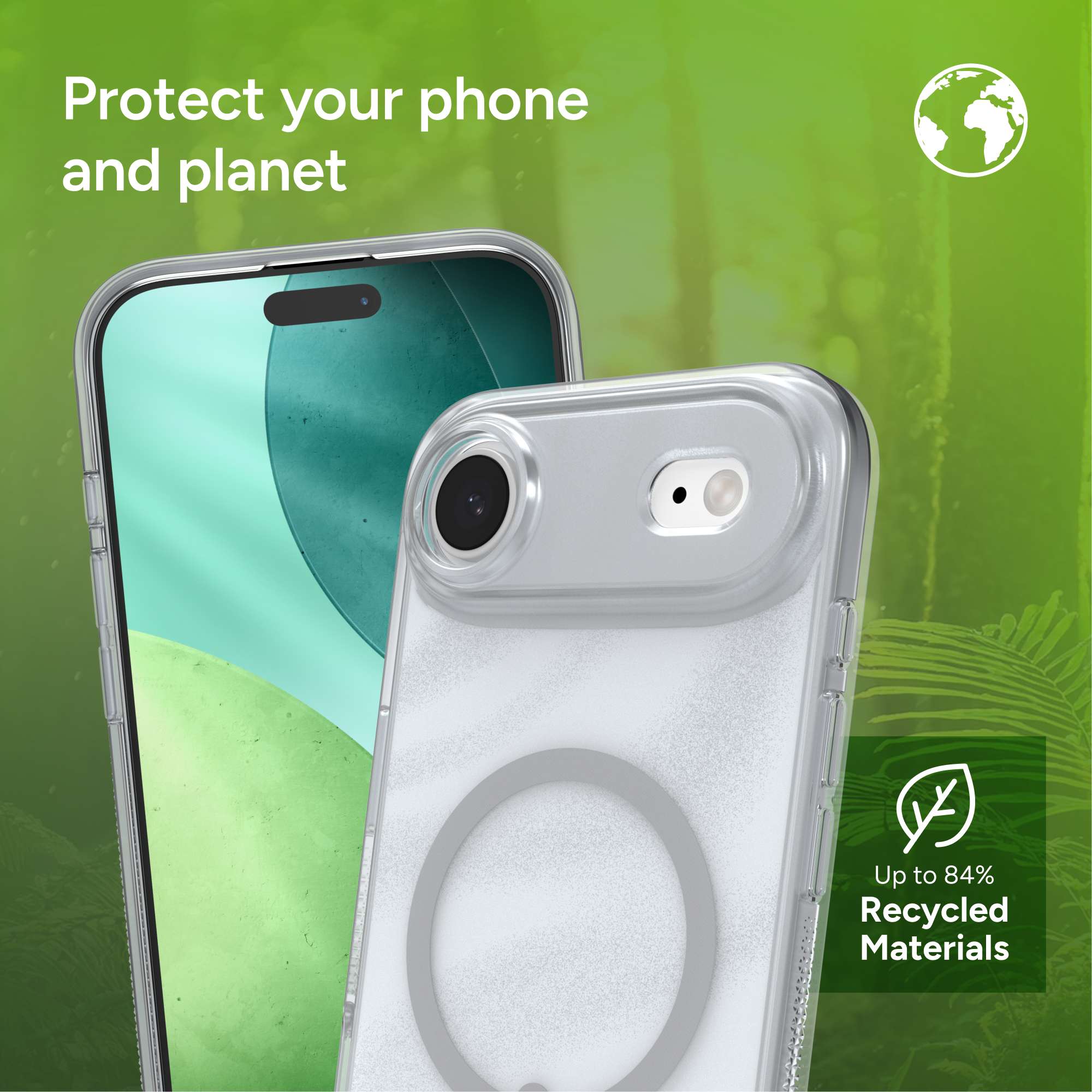 Milan Snap for MagSafe iPhone Air Glitter Phone Case