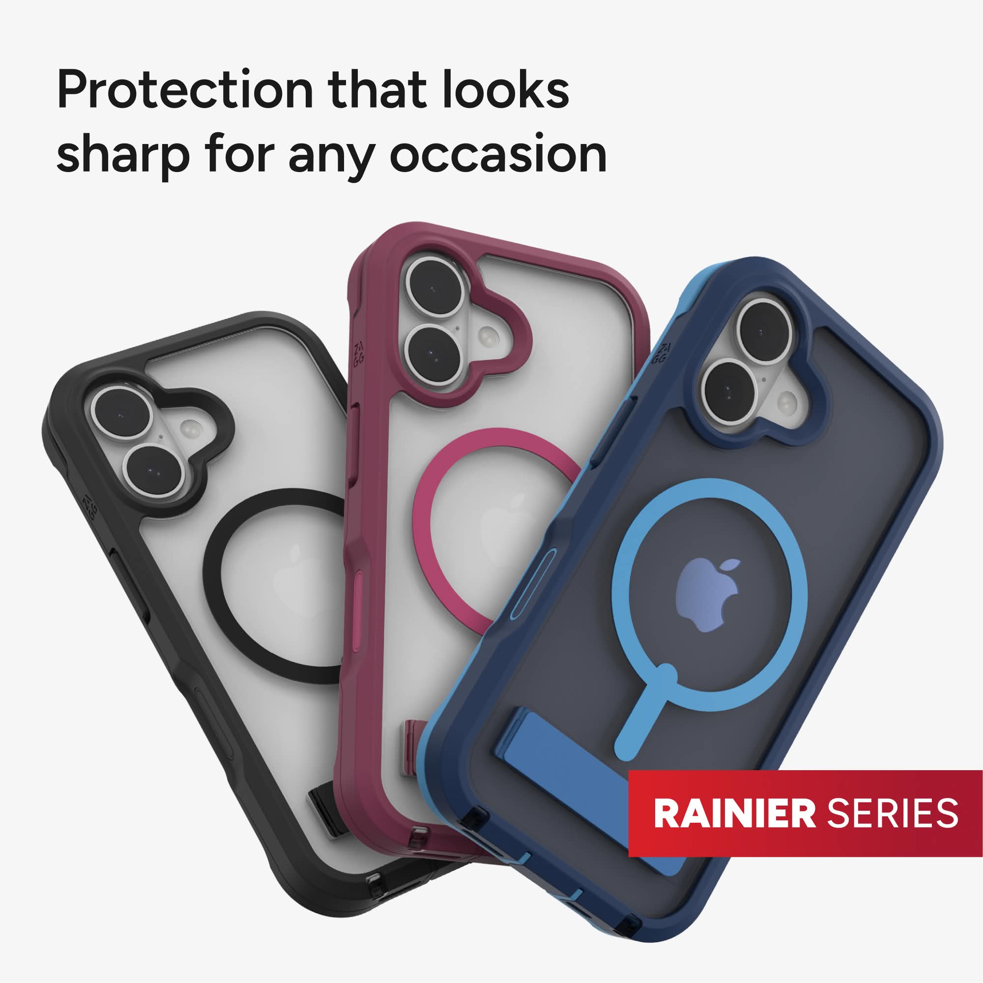 Rainier Snap for MagSafe iPhone 16 Phone Case with Stand