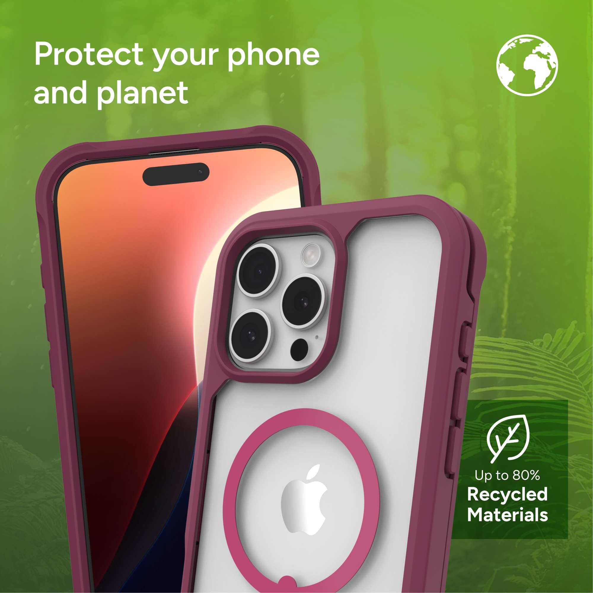 Rainier Snap for MagSafe iPhone 16 Pro Max Phone Case with Stand