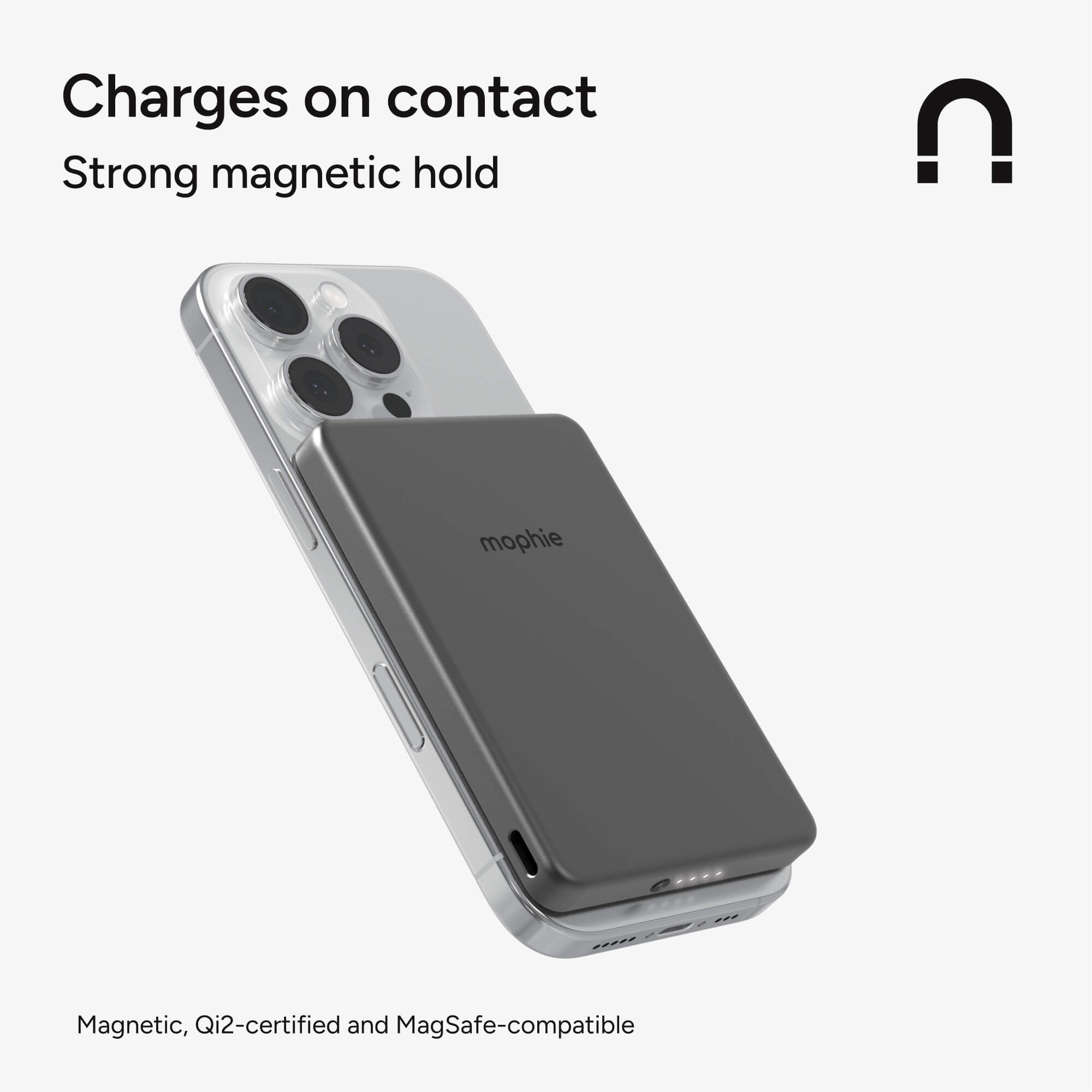 Mophie Powerstation Wireless 5K Slim 15W Power Bank for phones