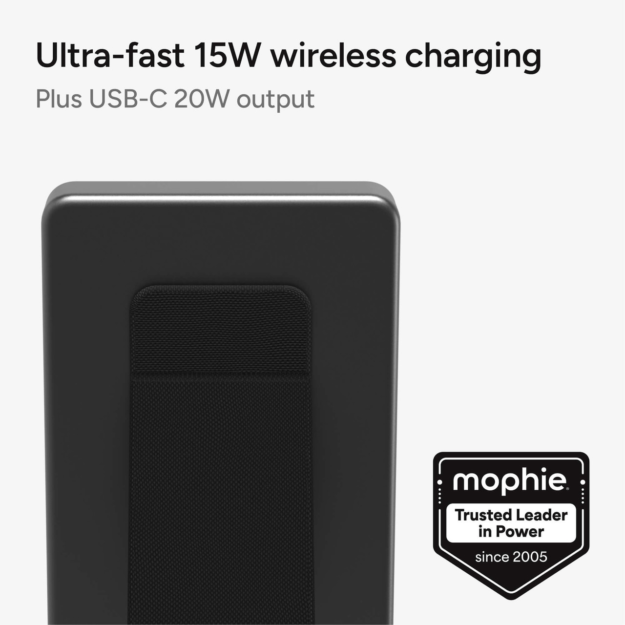 Mophie Powerstation Wireless 10K Slim 15W Power Bank with