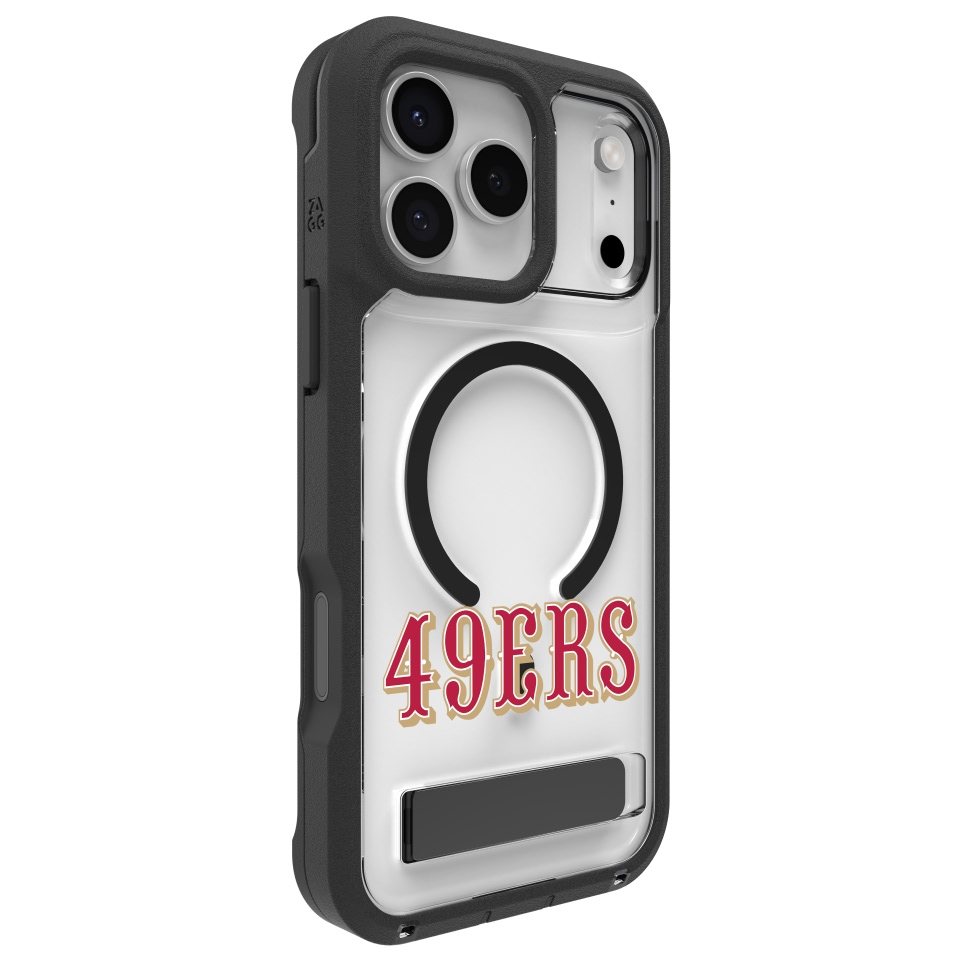 ZAGG Custom San Francisco 49ers - Rainier iPhone 17 Pro Custom Case 2 at ZAGG ZAGG Custom San Francisco 49ers - Rainier iPhone 17 Pro Custom Case 2 at ZAGG