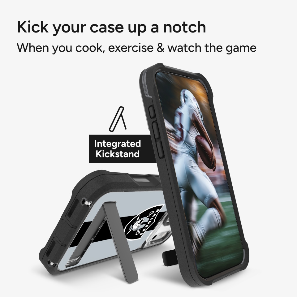 ZAGG Custom Las Vegas Raiders - Rainier iPhone 17 Pro Max Custom Case 4 at ZAGG ZAGG Custom Las Vegas Raiders - Rainier iPhone 17 Pro Max Custom Case 4 at ZAGG