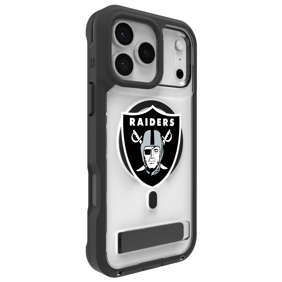 ZAGG Custom Las Vegas Raiders - Rainier iPhone 17 Pro Max Custom Case 1 at ZAGG ZAGG Custom Las Vegas Raiders - Rainier iPhone 17 Pro Max Custom Case 1 at ZAGG