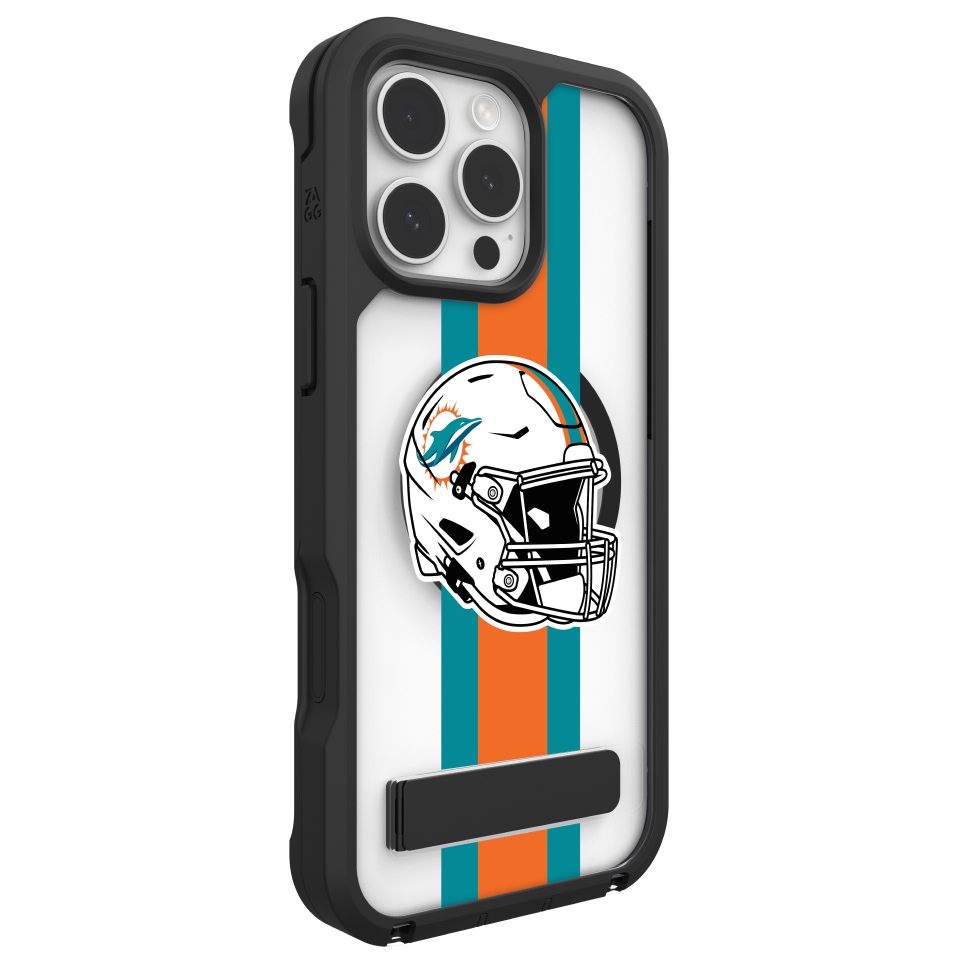 Miami Dolphins Custom Case - Rainier Snap with Stand iPhone 16 Pro