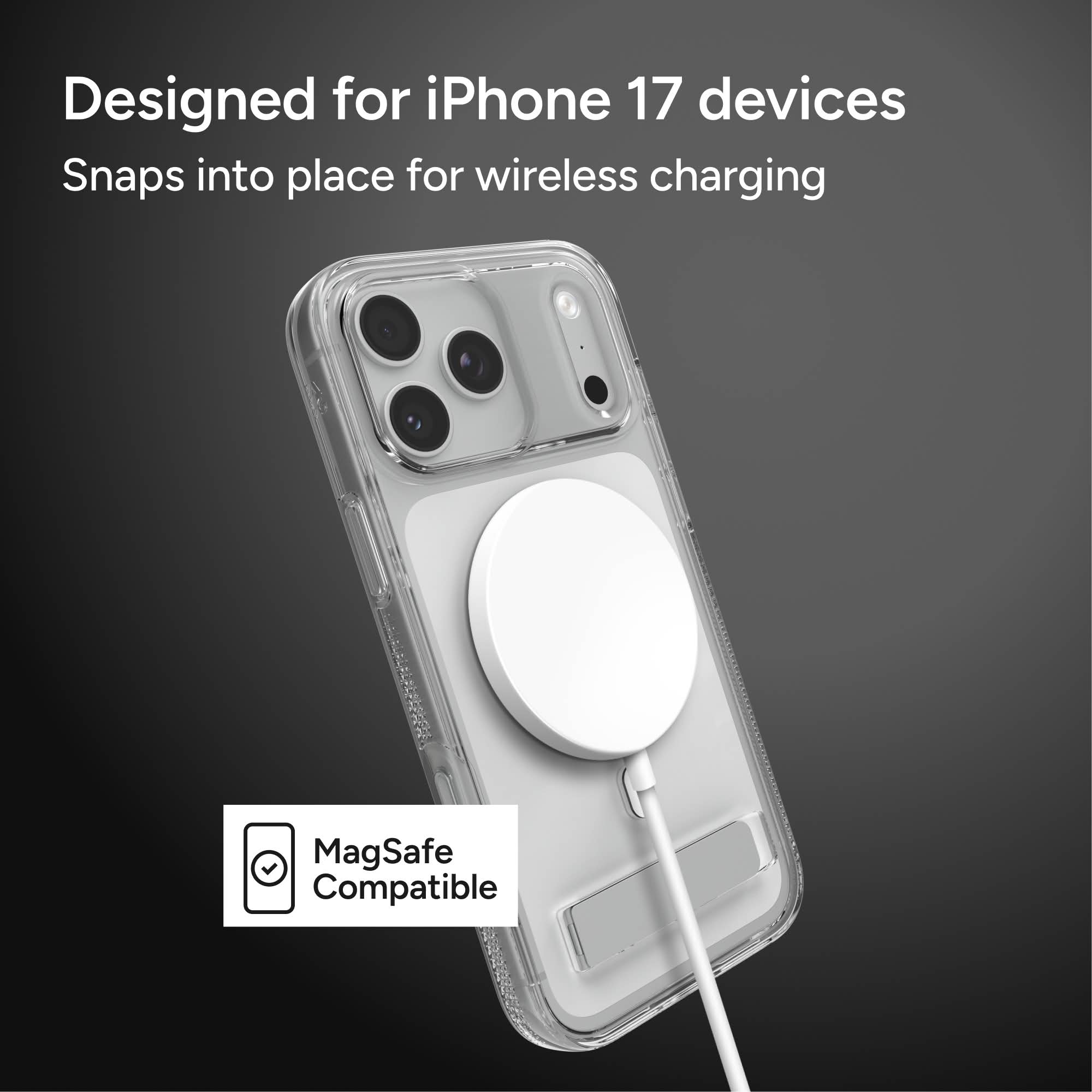 Crystal Palace C-Snap for MagSafe iPhone 17 Pro Max Clear Phone
