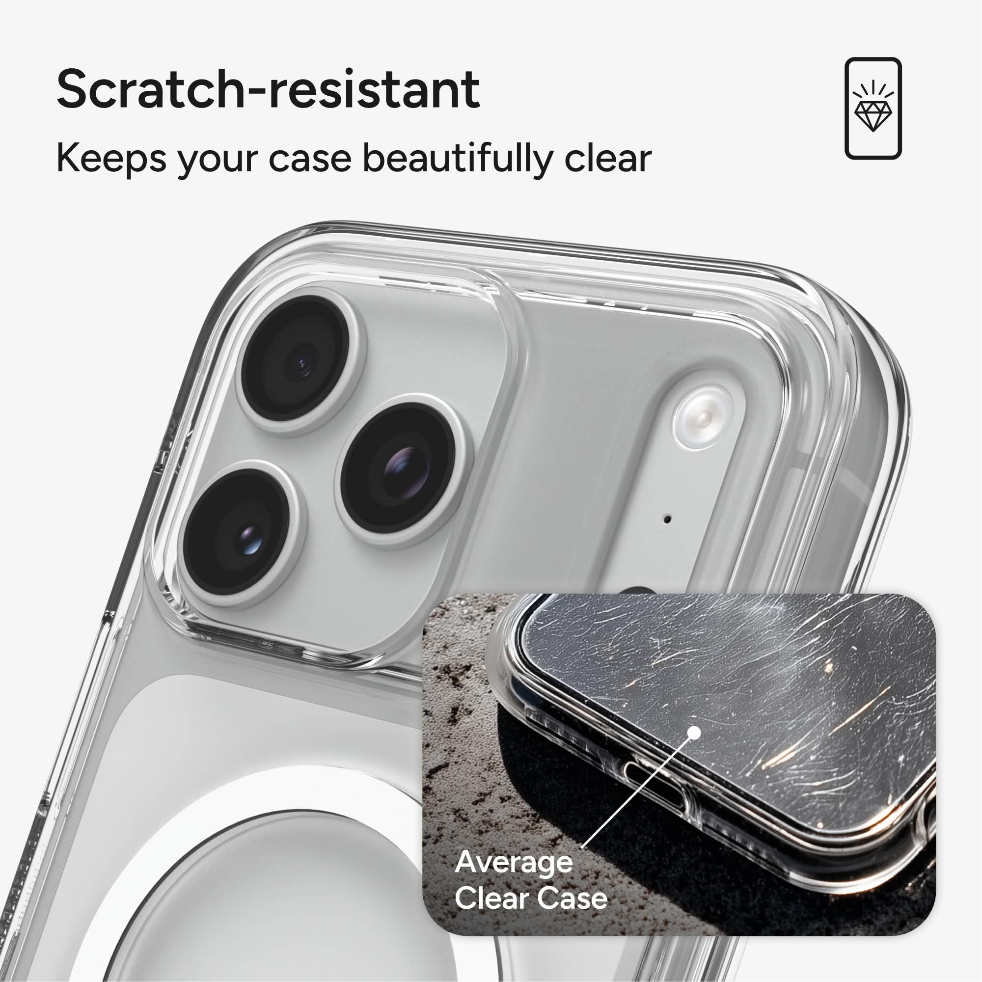Phone17ProMAX カスタム仕様PhoneXSMa Crystal Palace C-Snap for MagSafe iPhone 17 Pro Max Clear Phone