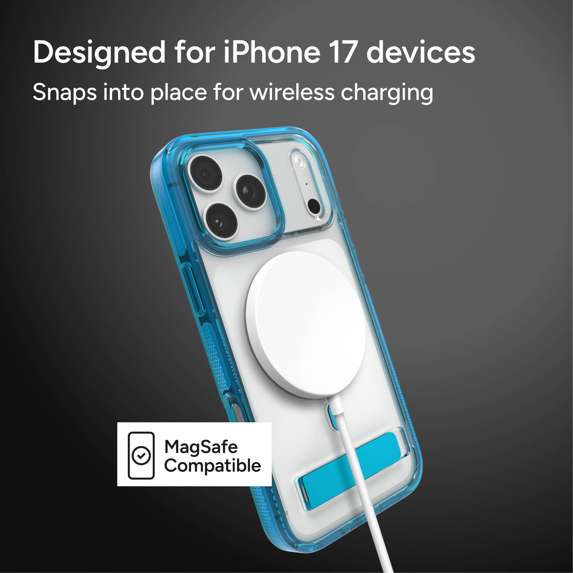 Santa Cruz C-Snap for MagSafe iPhone 17 Pro Max Phone Case with Stand