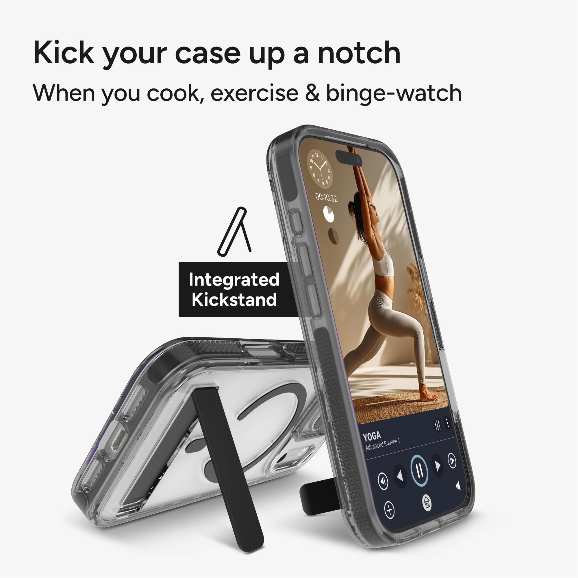 Santa Cruz C-Snap for MagSafe iPhone 17 Pro Phone Case with Stand
