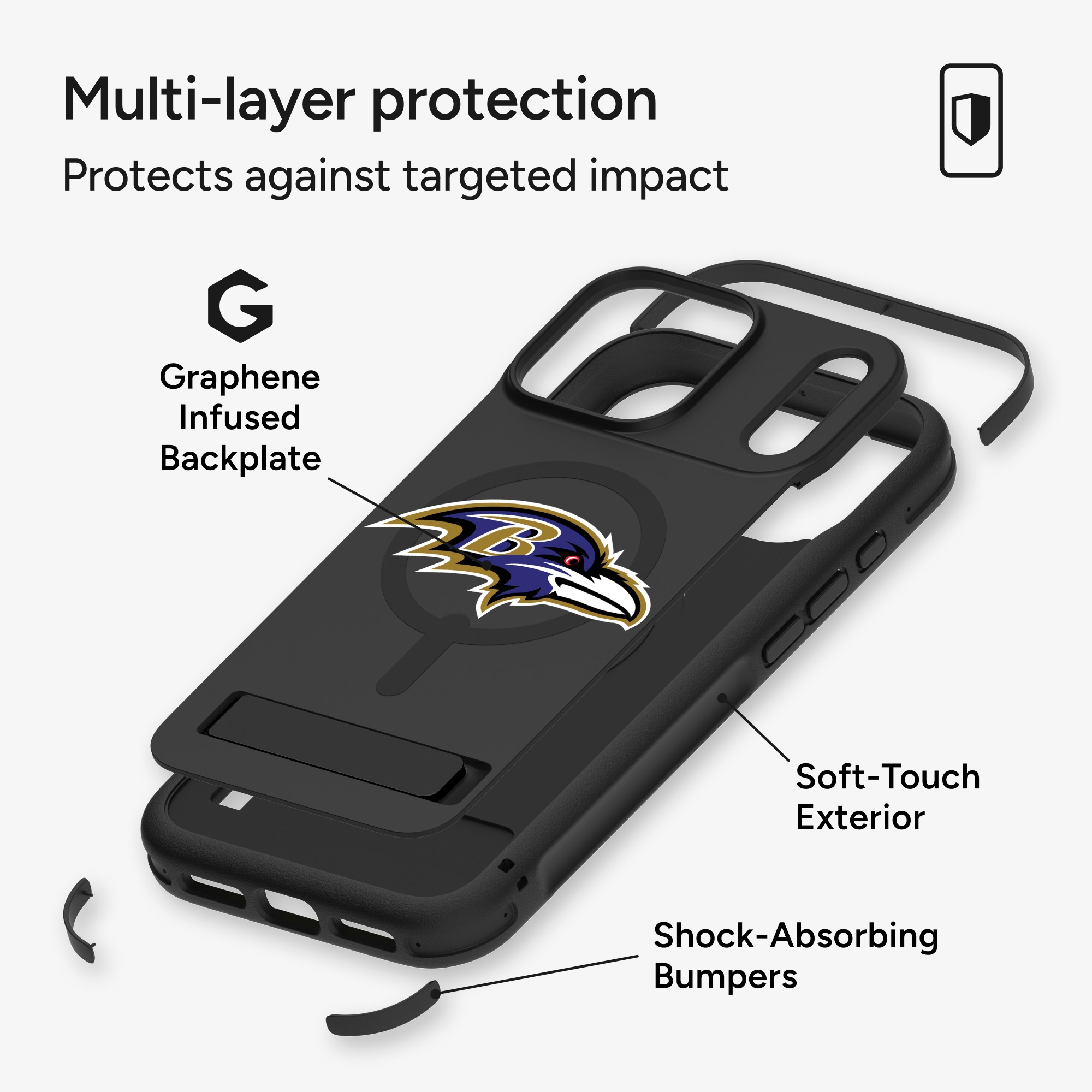 Baltimore Ravens - Sedona iPhone 17 Pro Custom Case 1