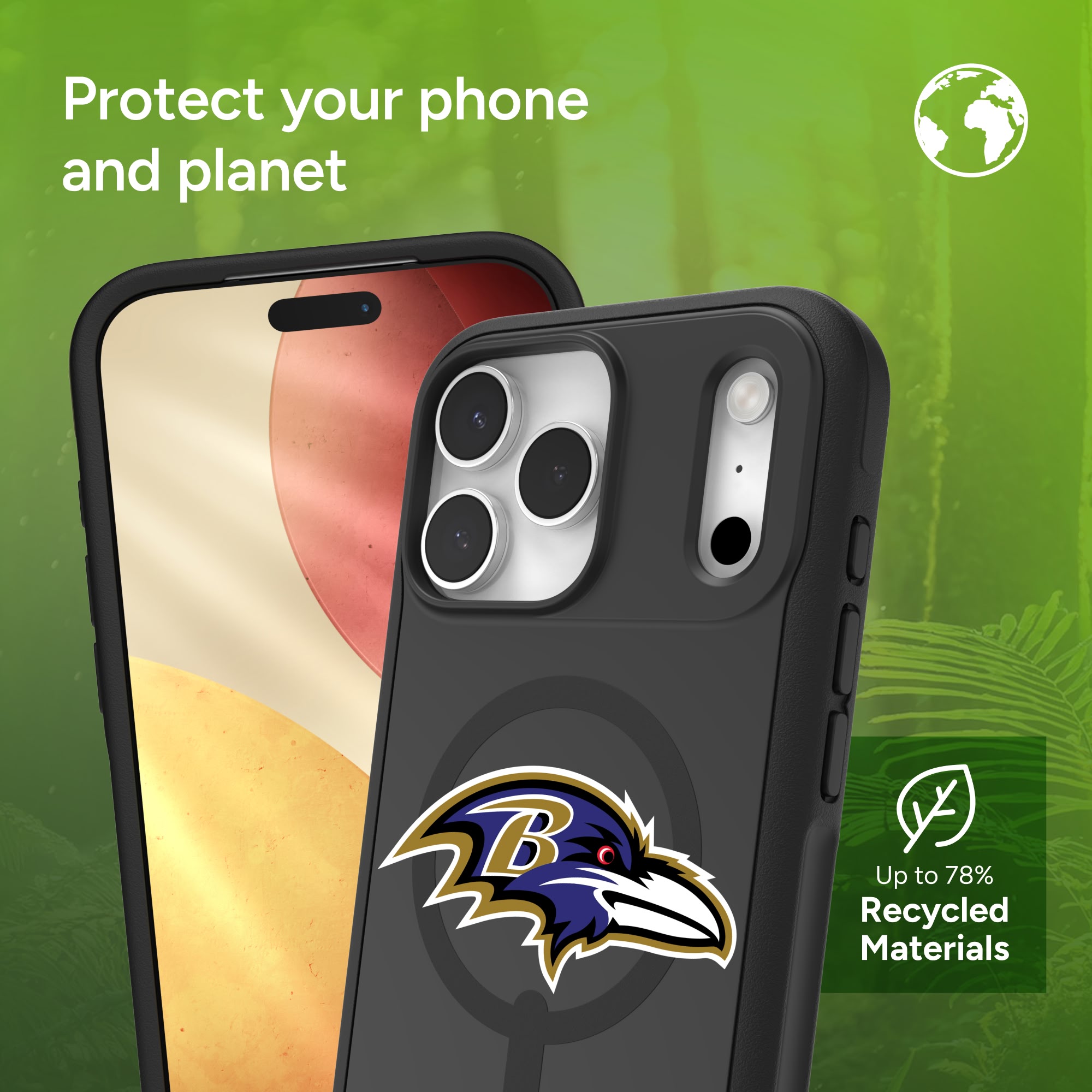 Baltimore Ravens - Sedona iPhone 17 Pro Custom Case 1