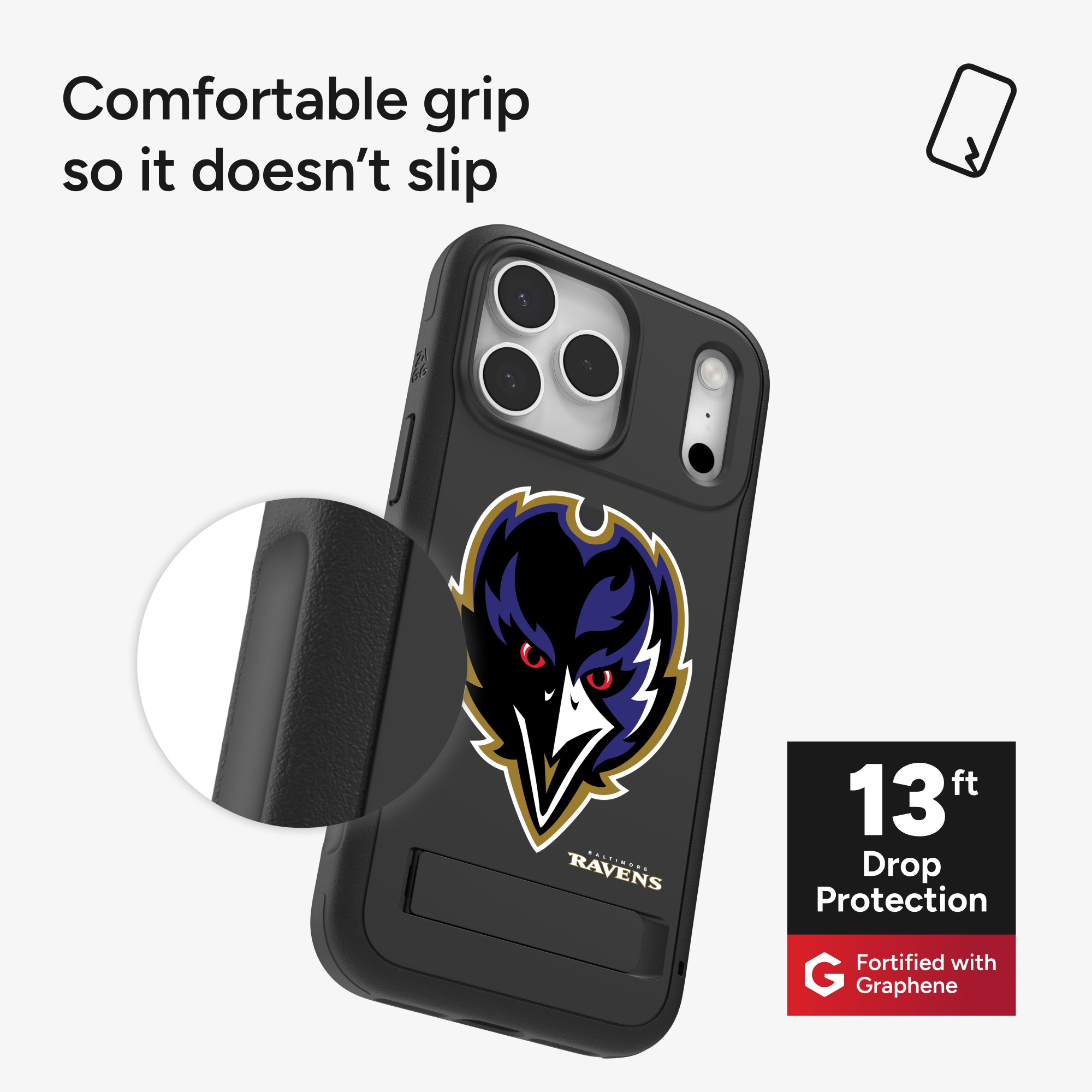 Baltimore Ravens - Sedona iPhone 17 Pro Custom Case 2
