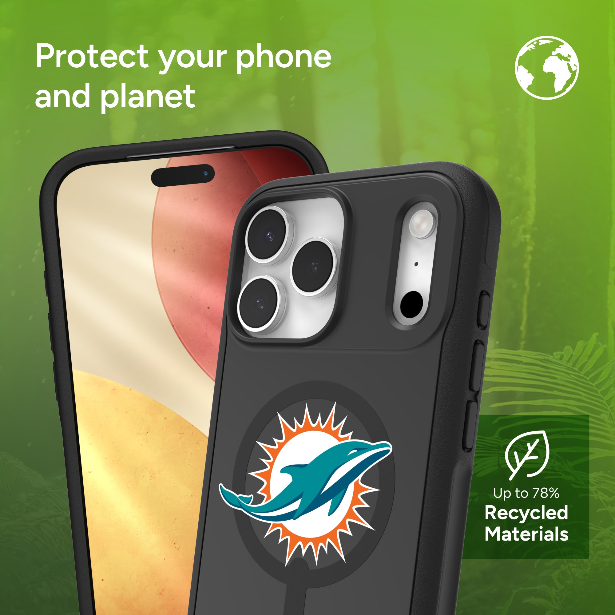 Miami Dolphins - Sedona iPhone 17 Pro Max Custom Case 1
