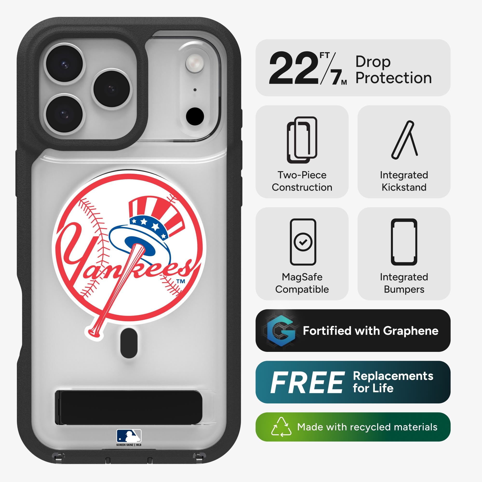 New York Yankees - Rainier iPhone 17 Pro Max Custom Case 1