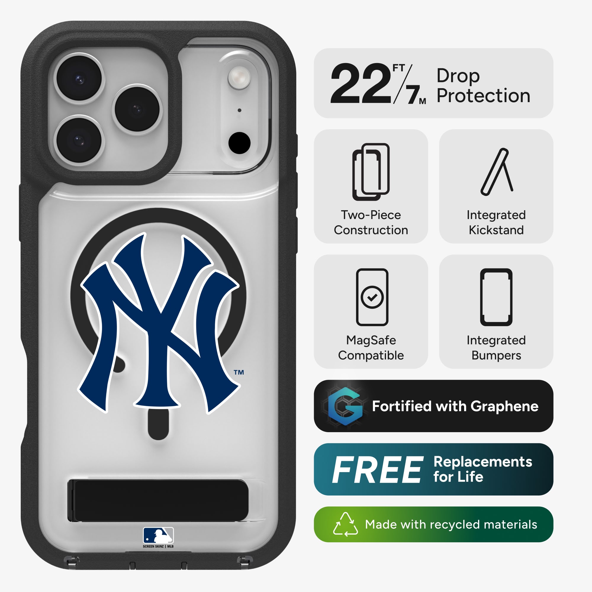 New York Yankees - Rainier iPhone 17 Pro Max Custom Case 3
