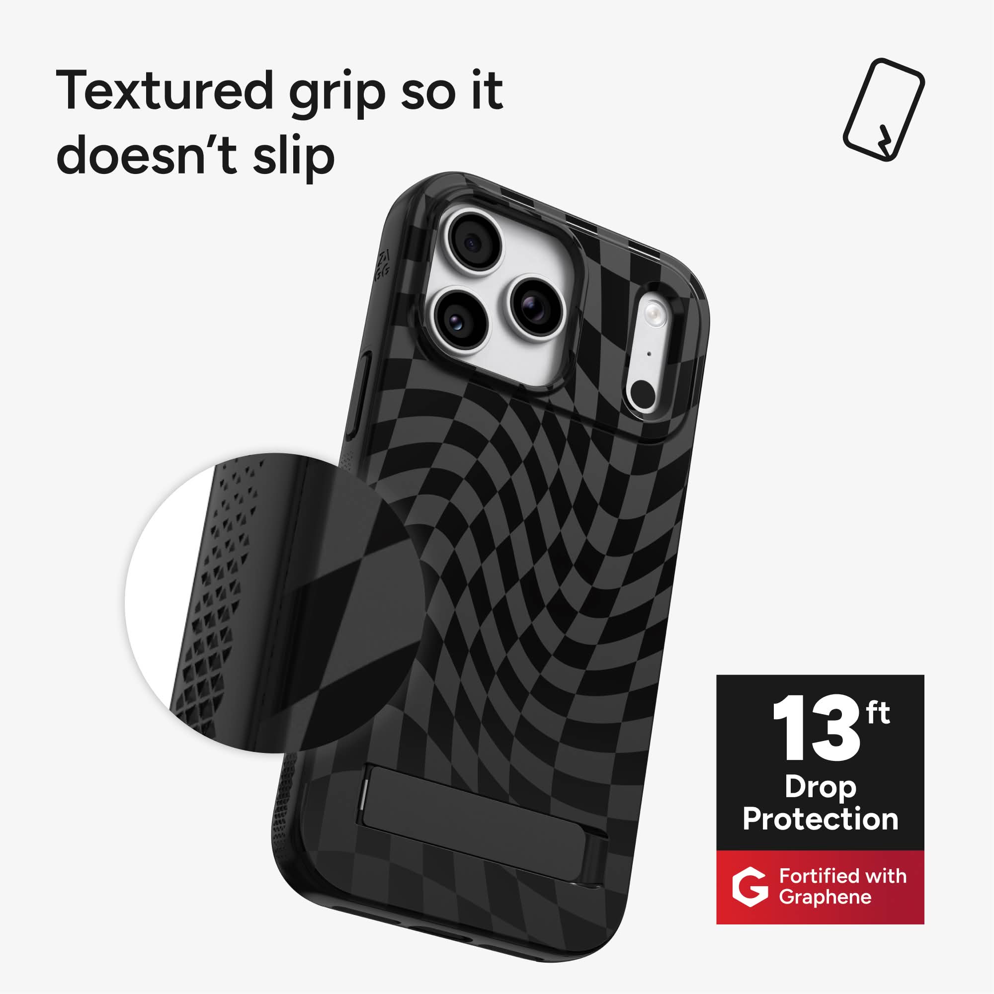 Milan for MagSafe iPhone 18 Pro Max, 17 Pro Max Obsidian Drift